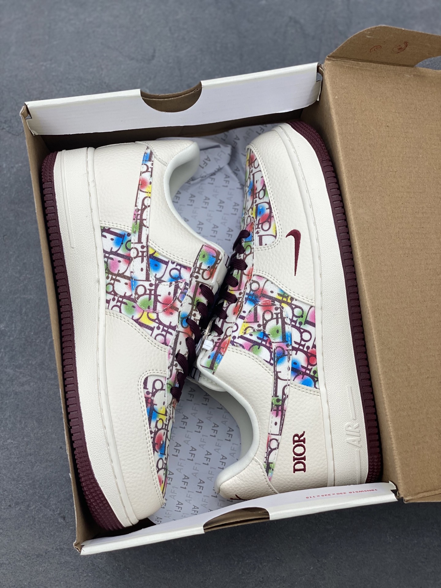 Nike Air Force 1 '07 Low Dior Custom Sneakers - Limited Edition, All Sizes 10 i1748289580335 6733 0 8