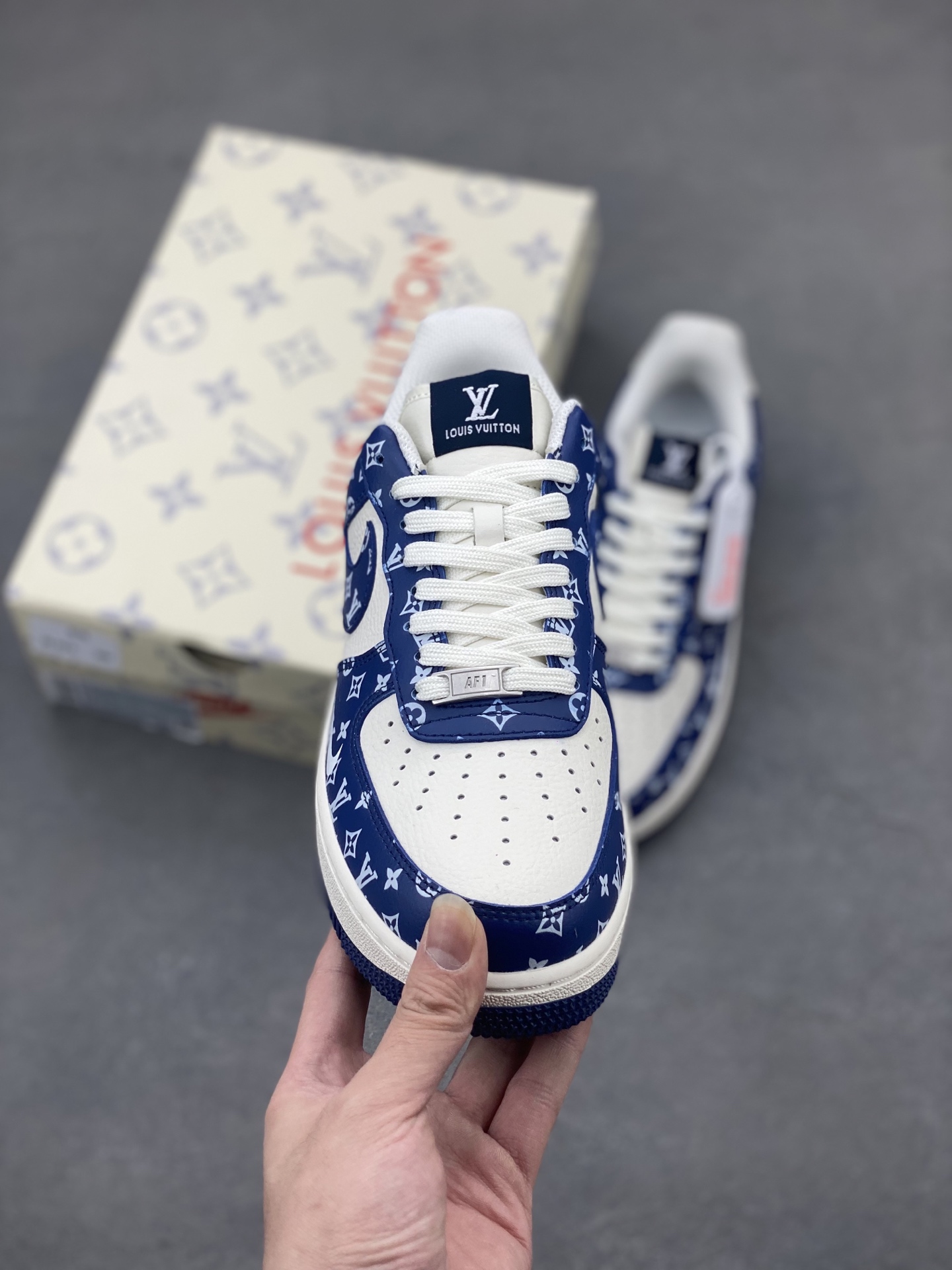 Nike Air Force 1 '07 Low Louis Vuitton Custom Sneakers - Limited Edition 3 i1748289623050 419 0 1