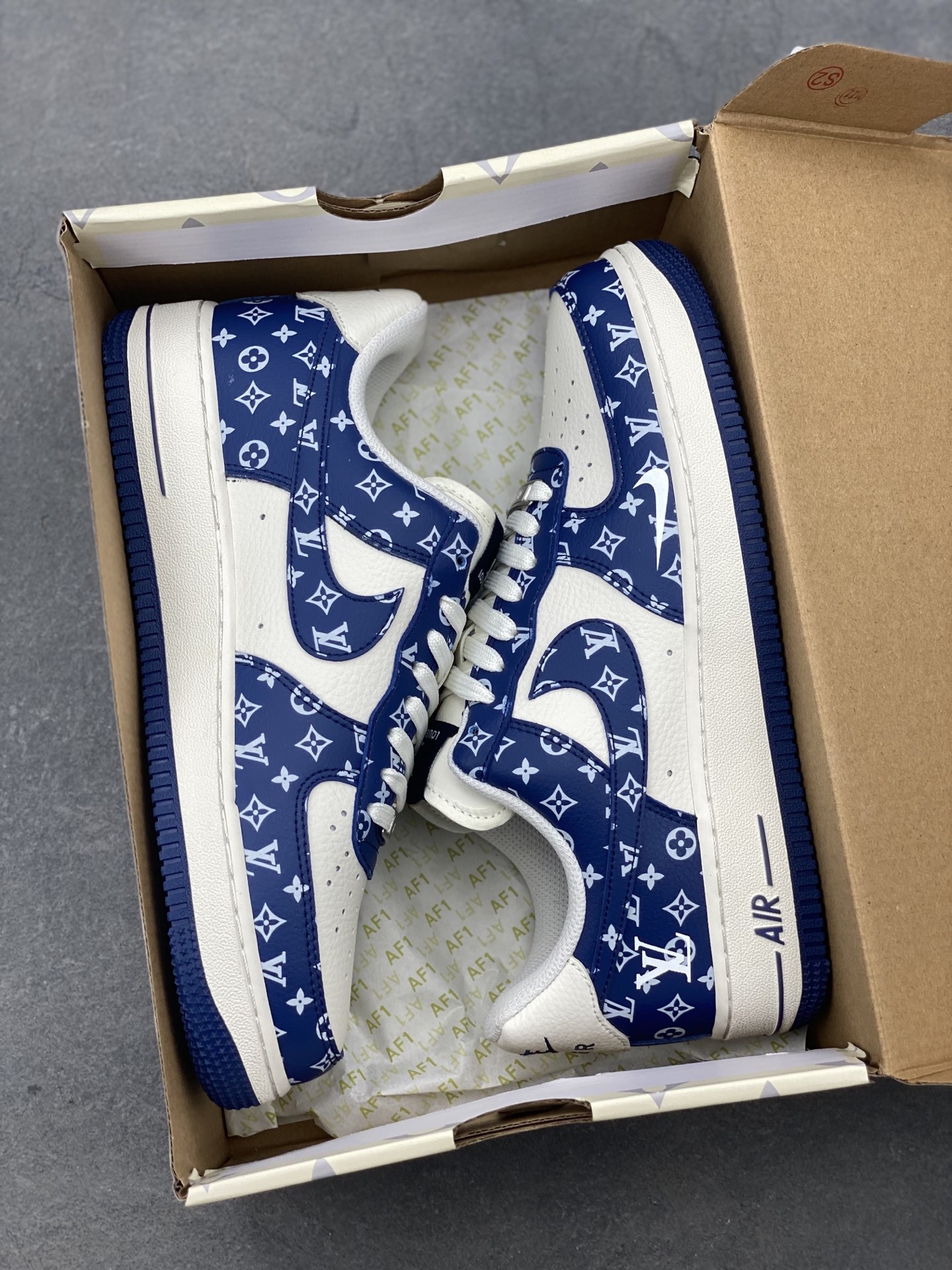 Nike Air Force 1 '07 Low Louis Vuitton Custom Sneakers - Limited Edition 10 i1748289623067 1793 0 8