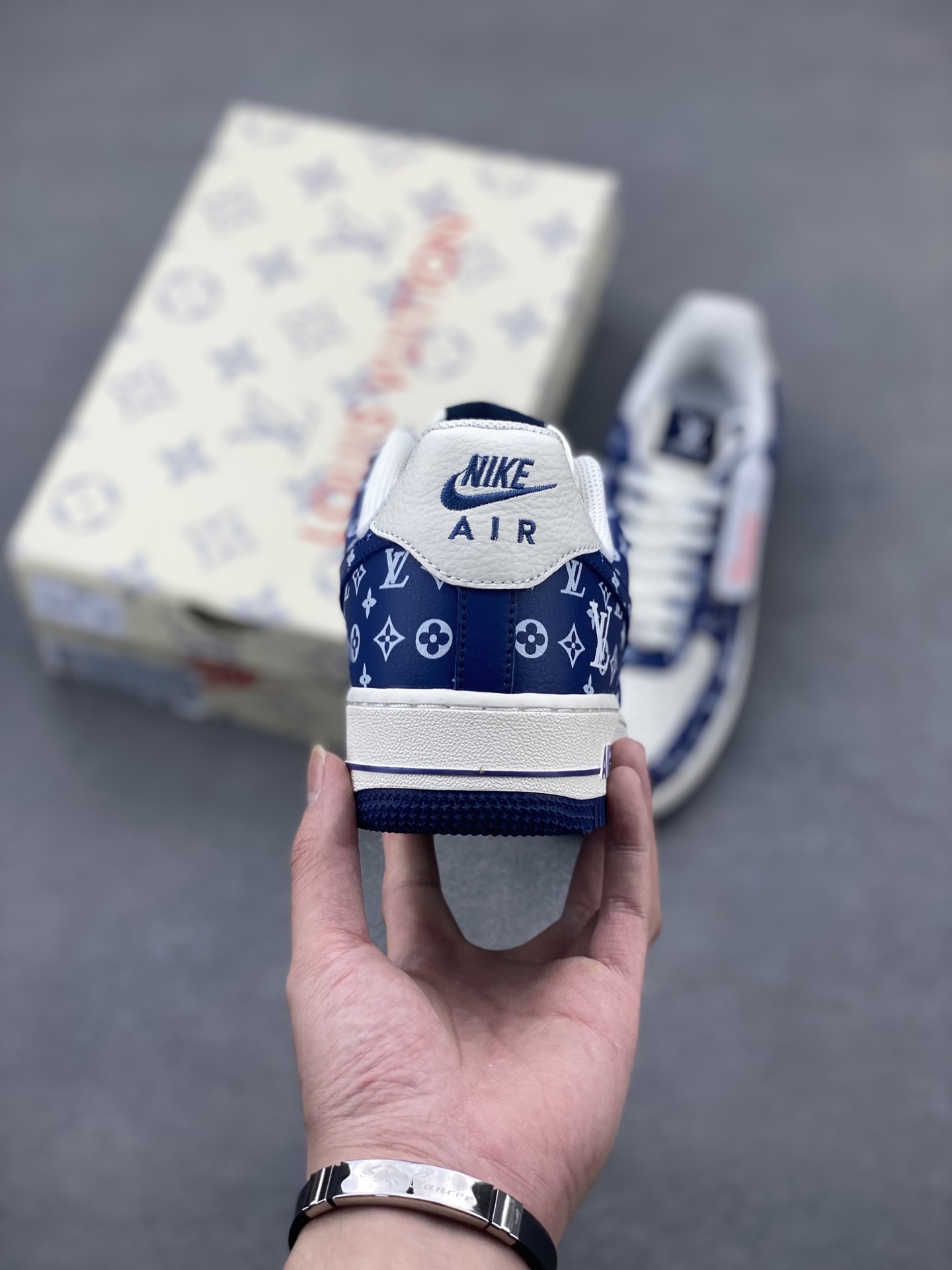 Nike Air Force 1 '07 Low Louis Vuitton Custom Sneakers - Limited Edition 5 i1748289628585 9648 0 3