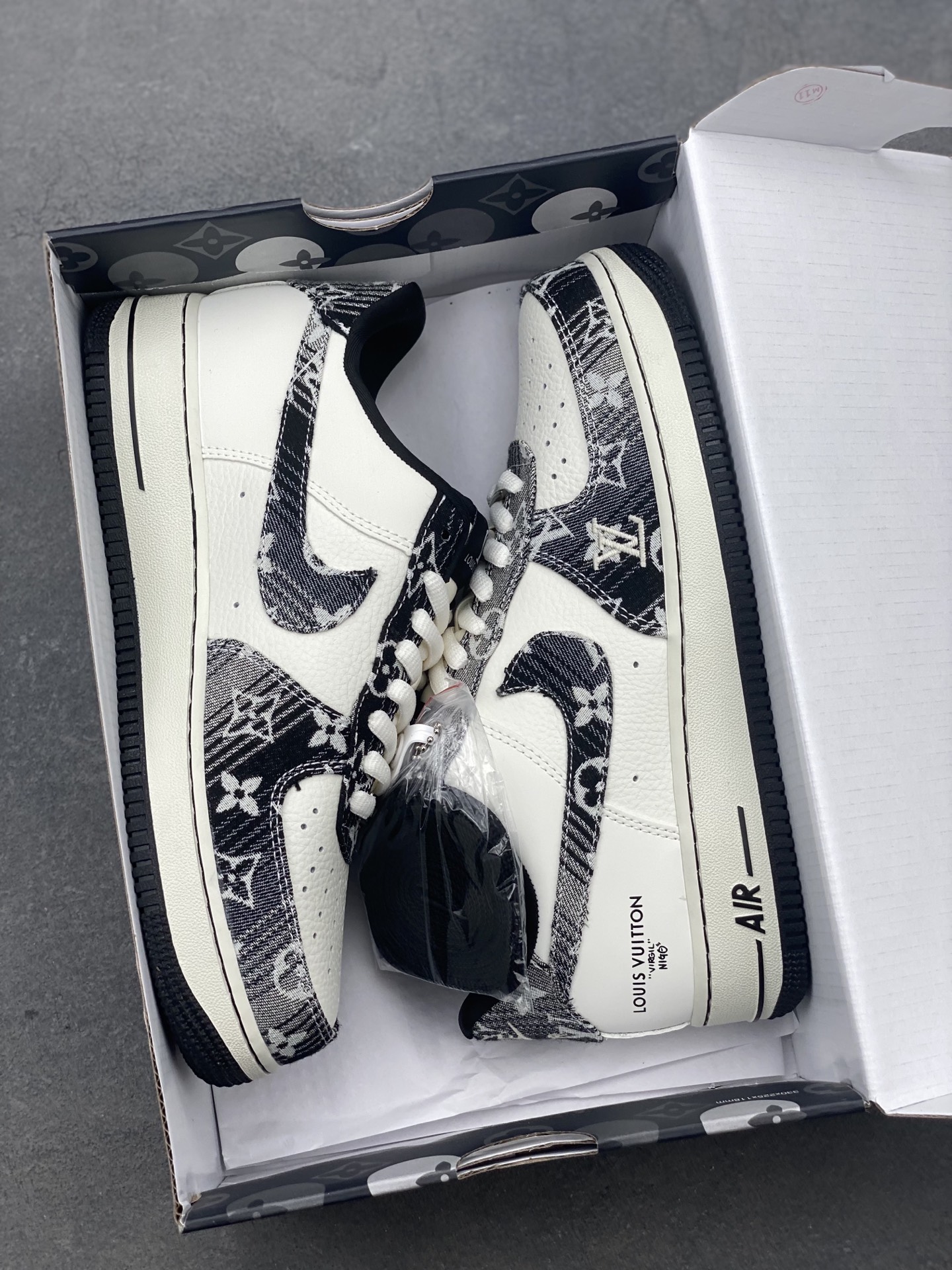 Nike Air Force 1 Low Louis Vuitton Custom Sneakers - Limited Edition 10 i1748373128466 6359 0 8