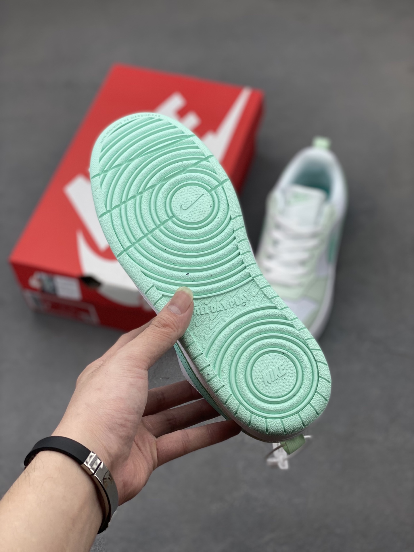 Nike Court Borough Low White Mint Foam Sneaker, Everyday Comfort, Size 36-45 7 i1748448431707 3829 0 5