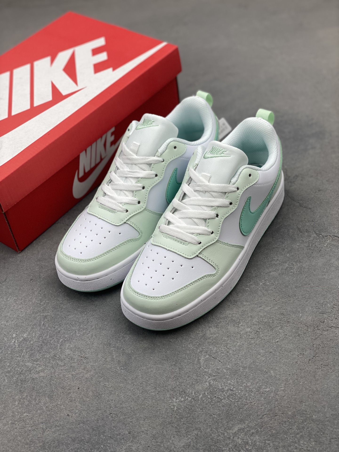 Nike Court Borough Low White Mint Foam Sneaker, Everyday Comfort, Size 36-45 9 i1748448431842 1117 0 7