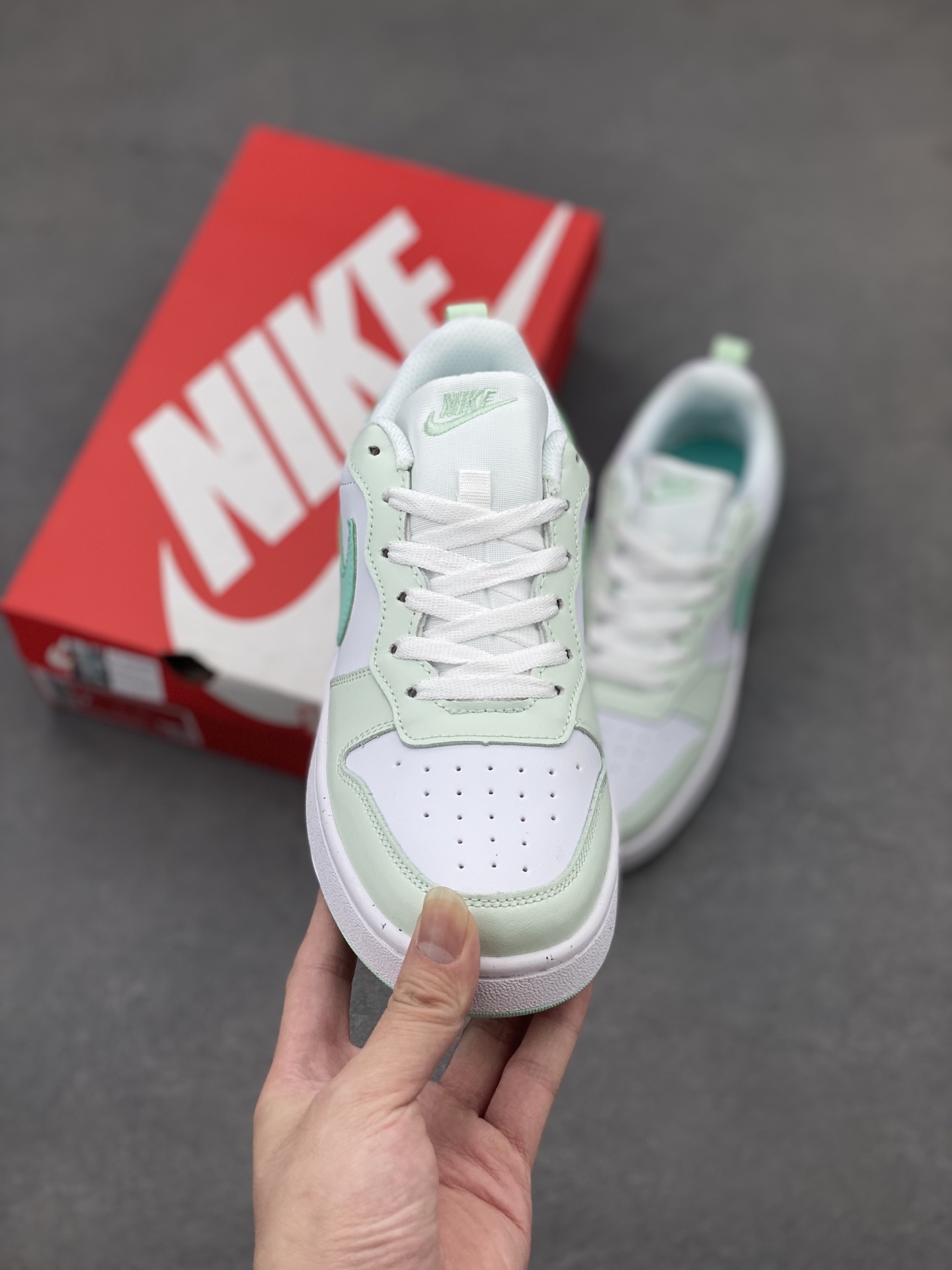 Nike Court Borough Low White Mint Foam Sneaker, Everyday Comfort, Size 36-45 3 i1748448433620 2378 0 1