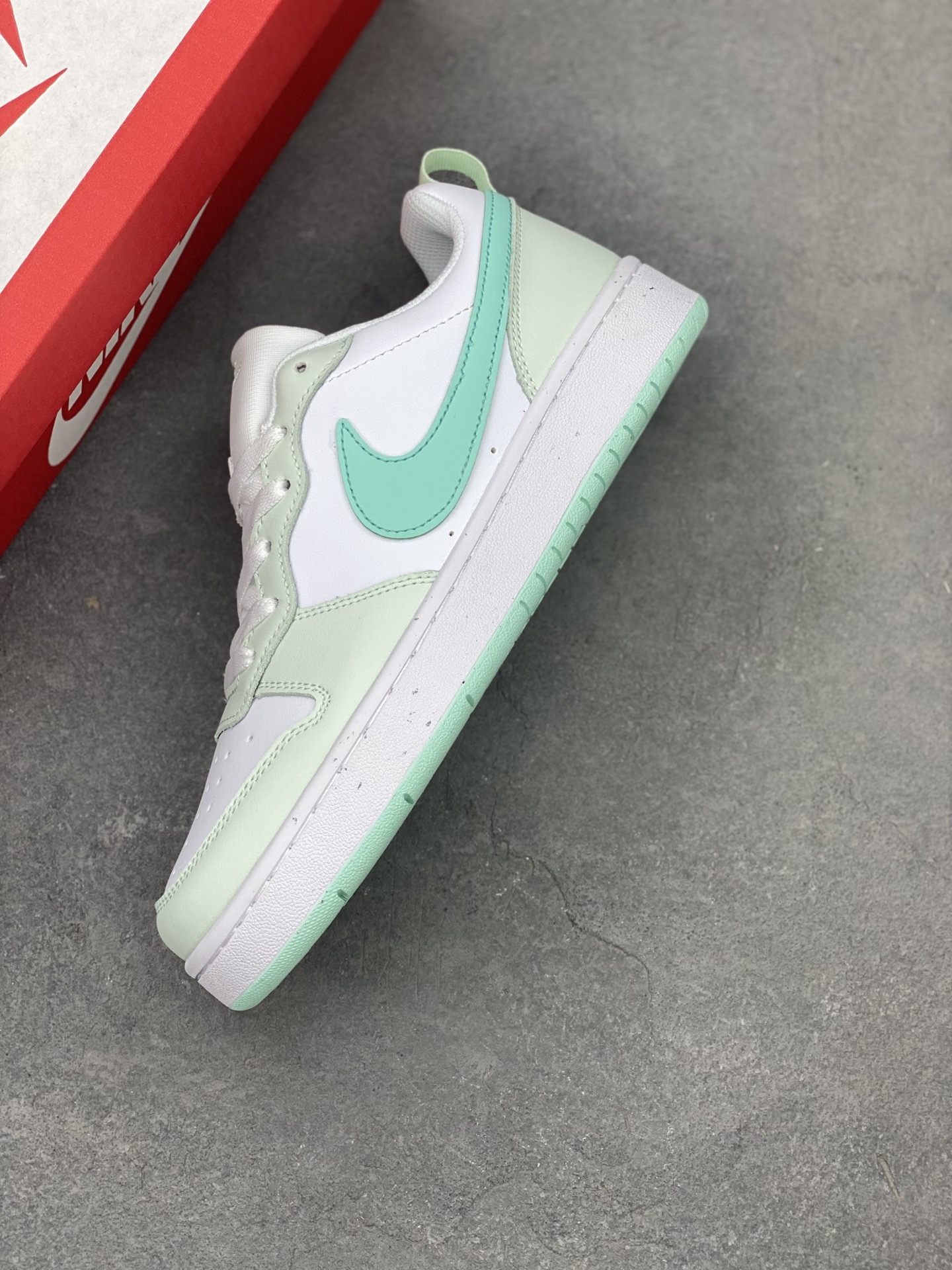 Nike Court Borough Low White Mint Foam Sneaker, Everyday Comfort, Size 36-45 8 i1748448441815 5494 0 6