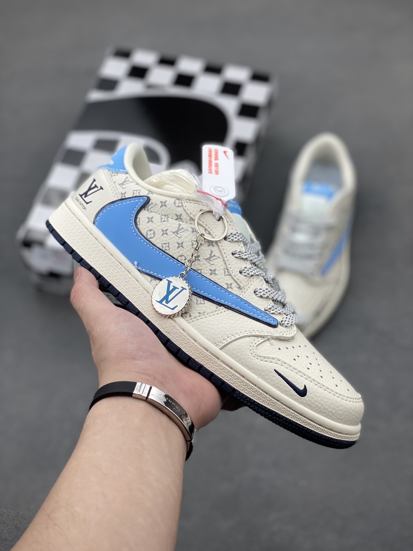 Nike Air Jordan 1 Low x Travis Scott 'DIY' Custom Sneakers - Limited Edition 2 i1749233698923 1248 0 0