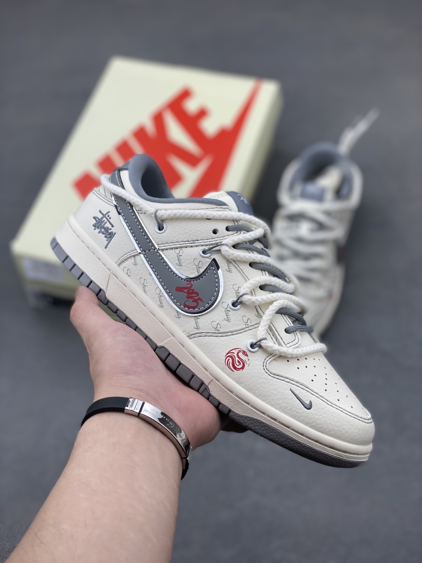 Nike Dunk Low Retro 'DIY' Custom Sneakers - Premium Leather & Design 2 i1749233779814 2294 0 0