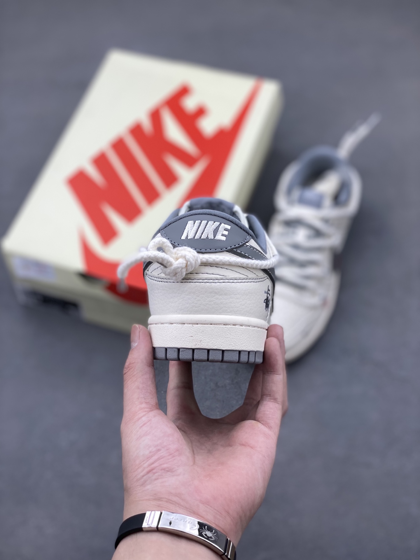 Nike Dunk Low Retro 'DIY' Custom Sneakers - Premium Leather & Design 5 i1749233782469 6214 0 3