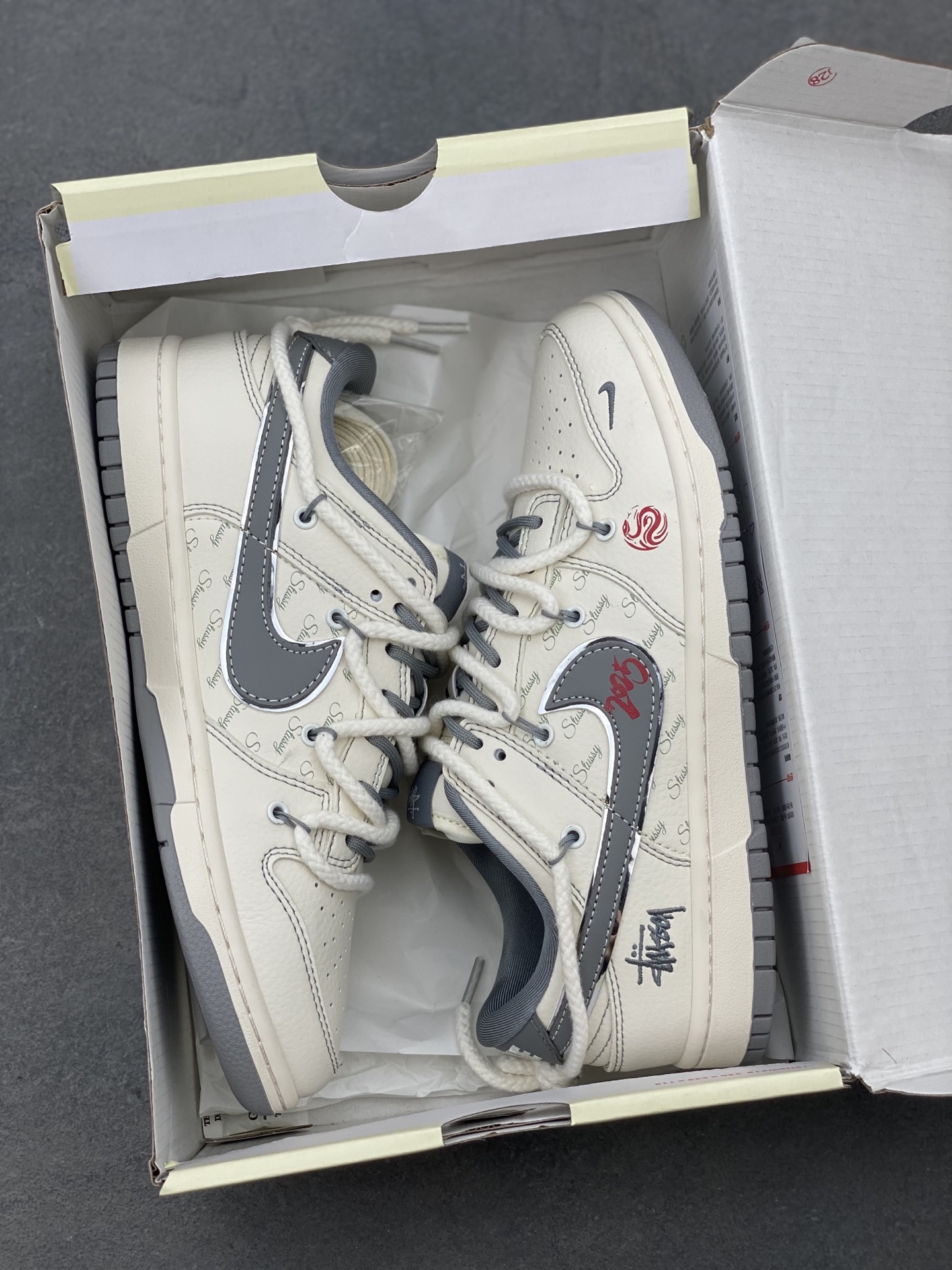 Nike Dunk Low Retro 'DIY' Custom Sneakers - Premium Leather & Design 10 i1749233784515 6961 0 8