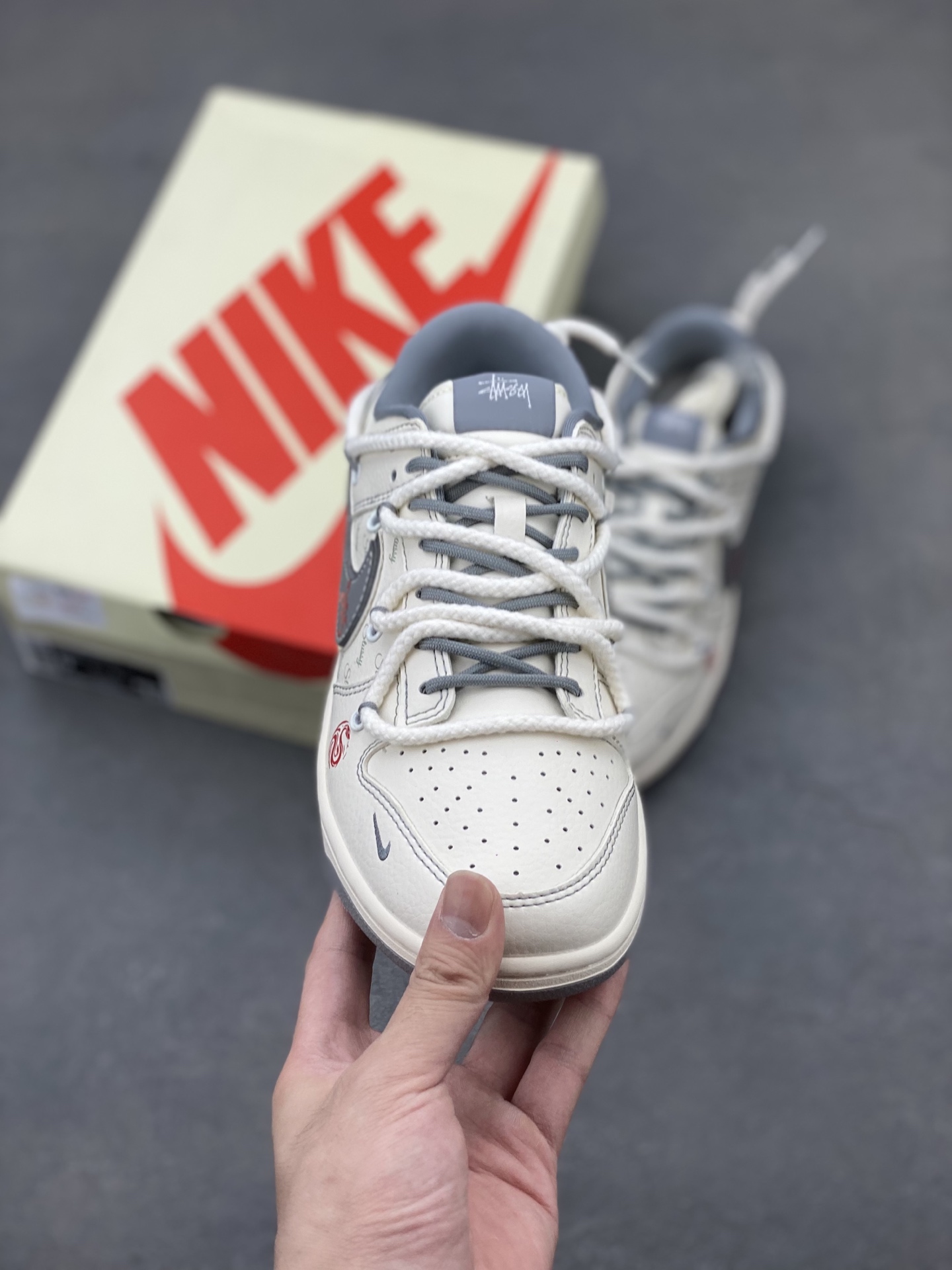 Nike Dunk Low Retro 'DIY' Custom Sneakers - Premium Leather & Design 3 i1749233785892 3612 0 1