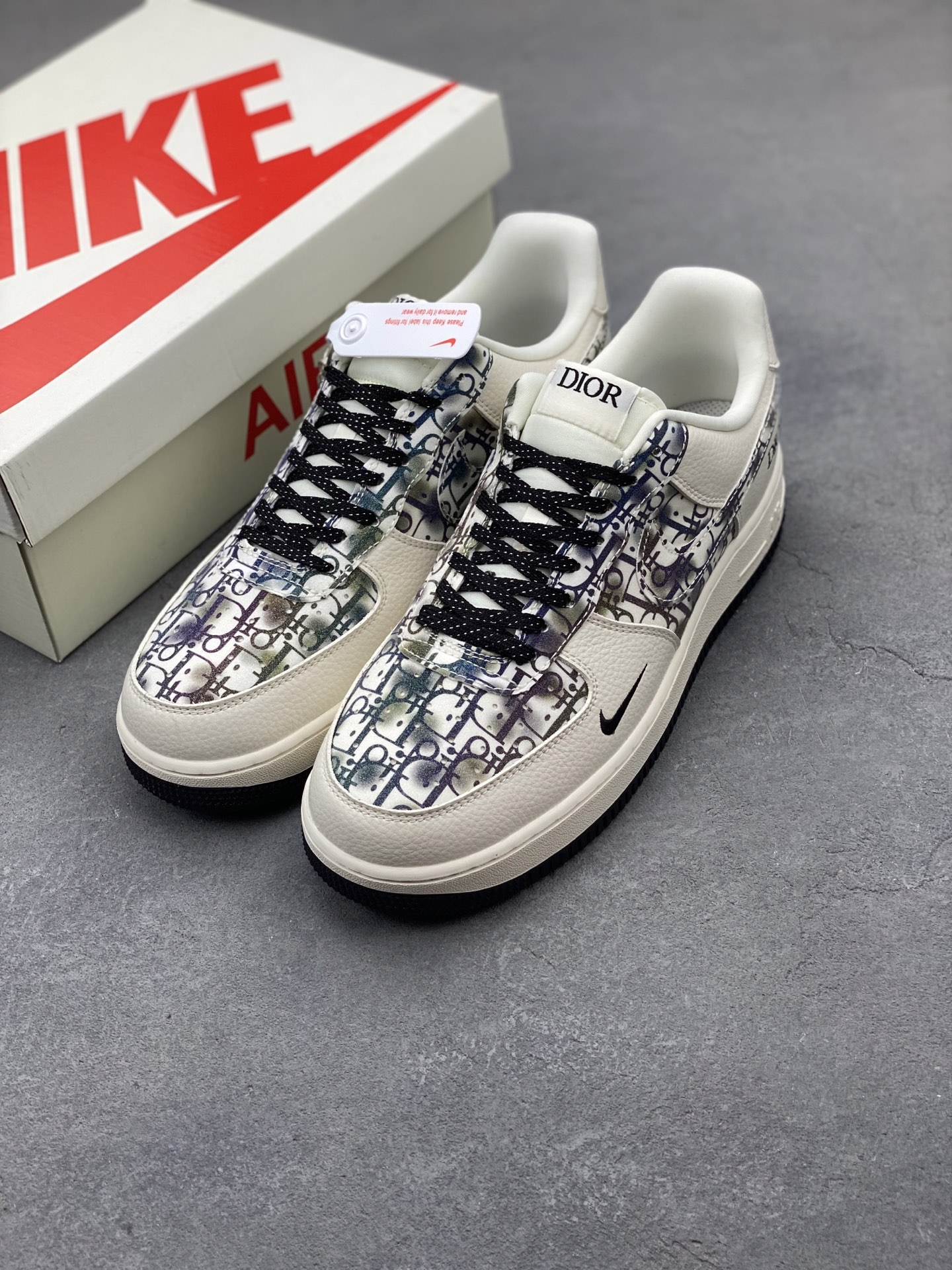 Nike Air Force 1 '07 Low Dior Custom Sneakers - Limited Edition 9 i1749325397841 4555 0 7
