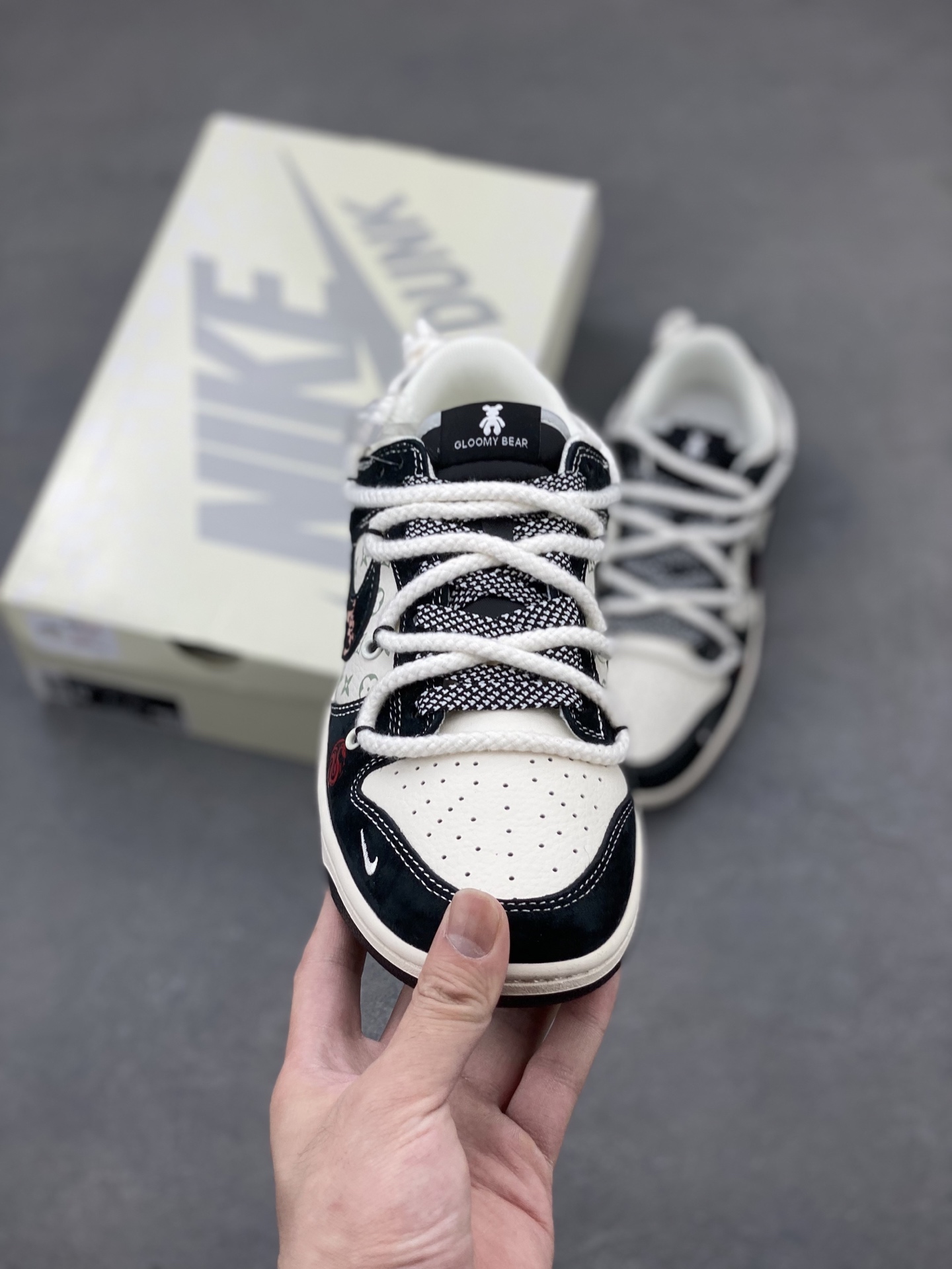 Nike Dunk Low Retro 'DIY' Custom Sneakers - Premium Comfort & Style 2 i1749326382323 1354 0 1