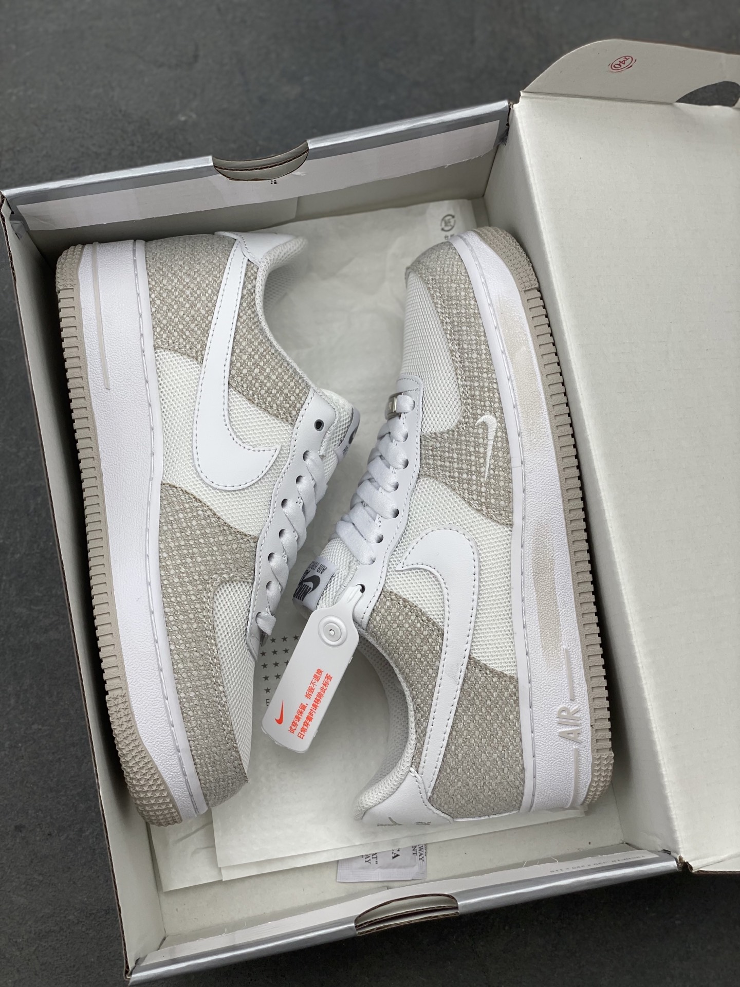Nike Air Force 1 '07 Low White/Grey Casual Shoes - Limited Edition 10 i1749486072228 2948 0 8