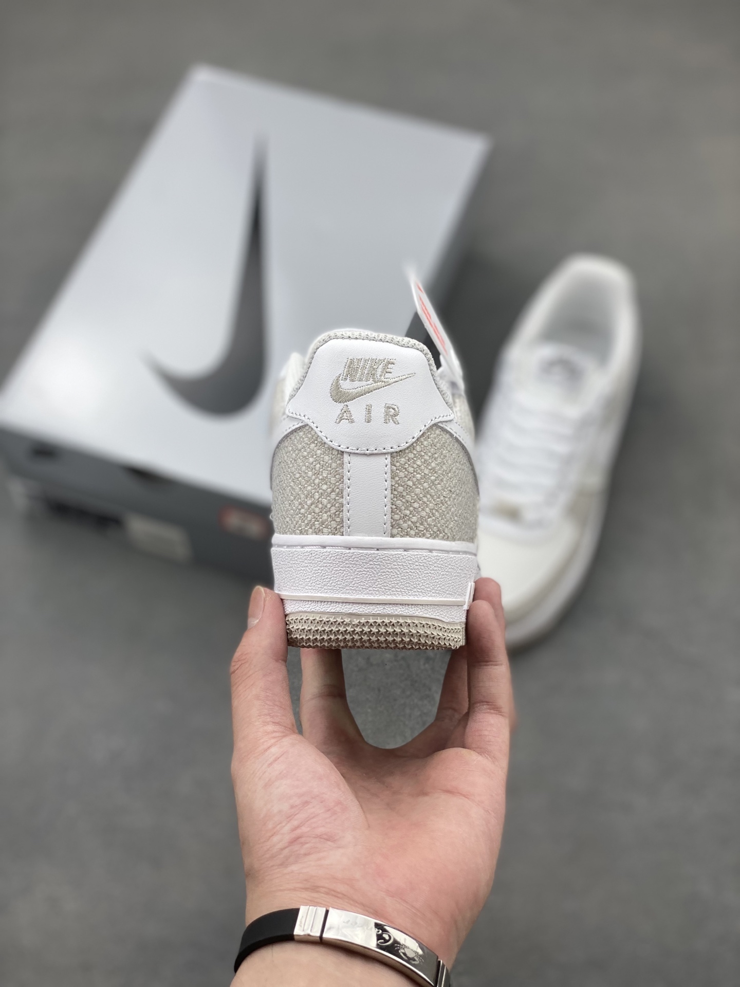 Nike Air Force 1 '07 Low White/Grey Casual Shoes - Limited Edition 5 i1749486073176 4944 0 3