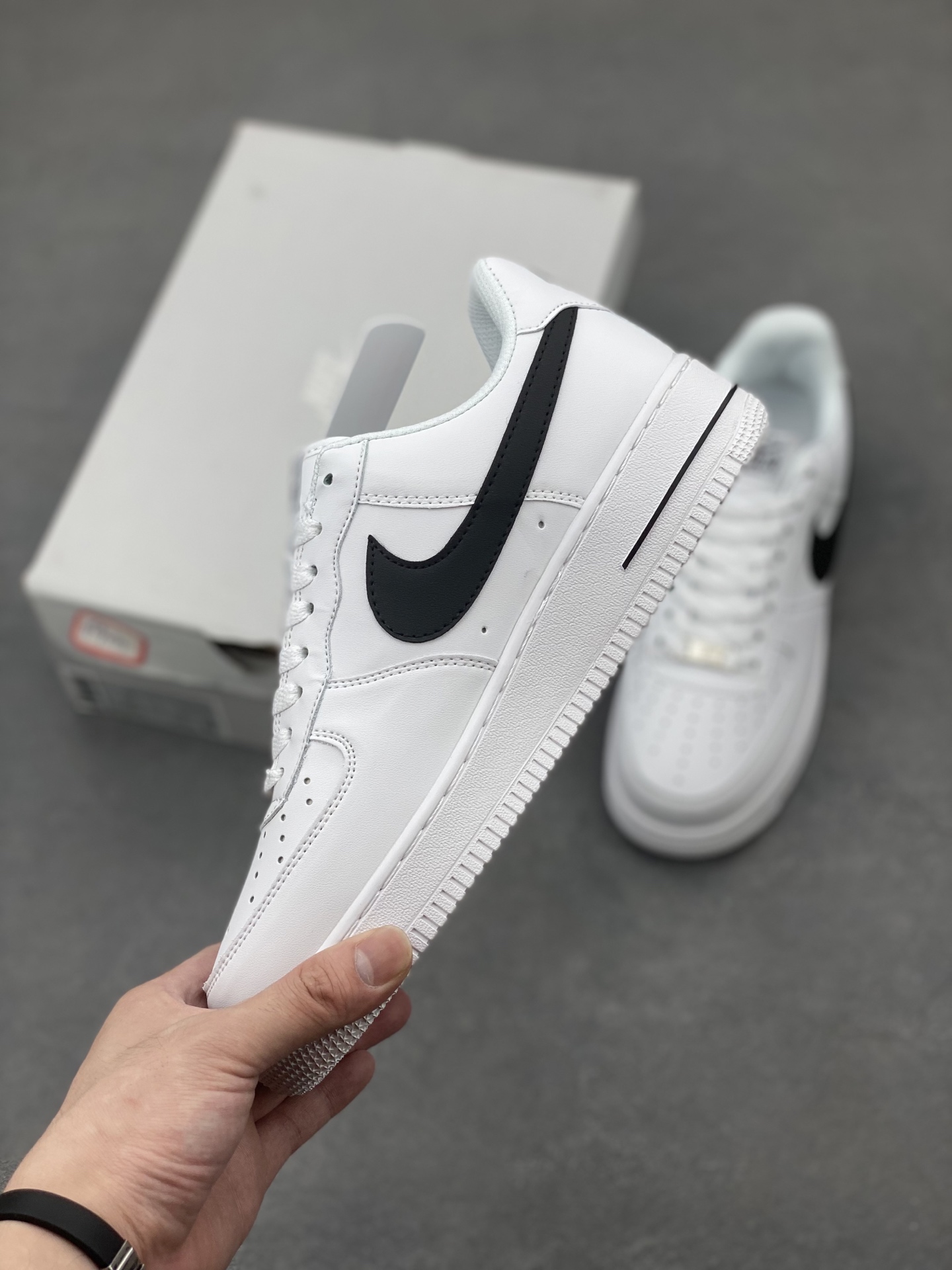 Nike Air Force 1 Low White Black Casual Shoes CJ0952-100 4 i1749486346313 3487 0 2