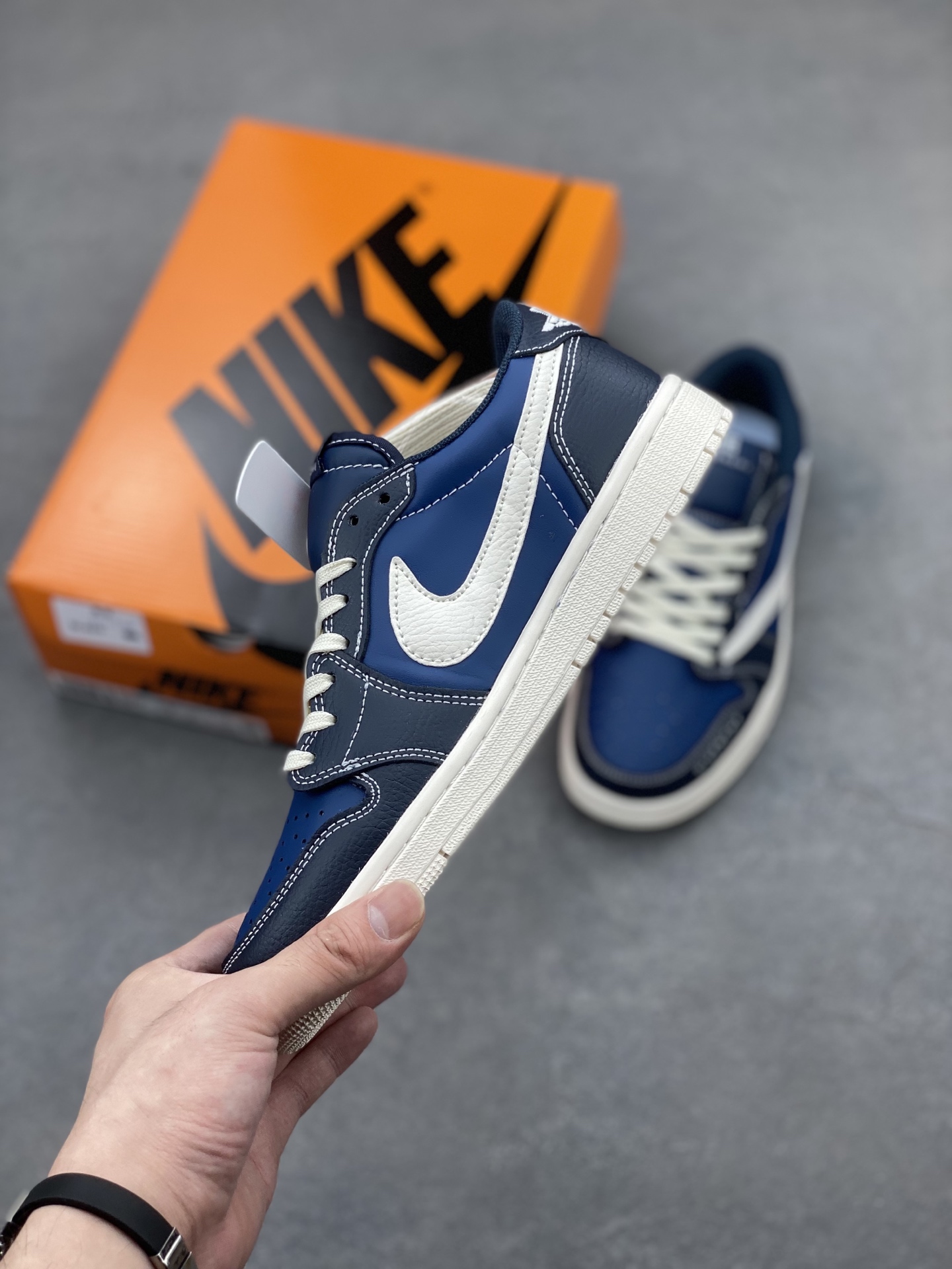Nike Air Jordan 1 x Givenchy Limited Edition Designer Sneakers - Blue 3 i1749487018895 5105 0 2