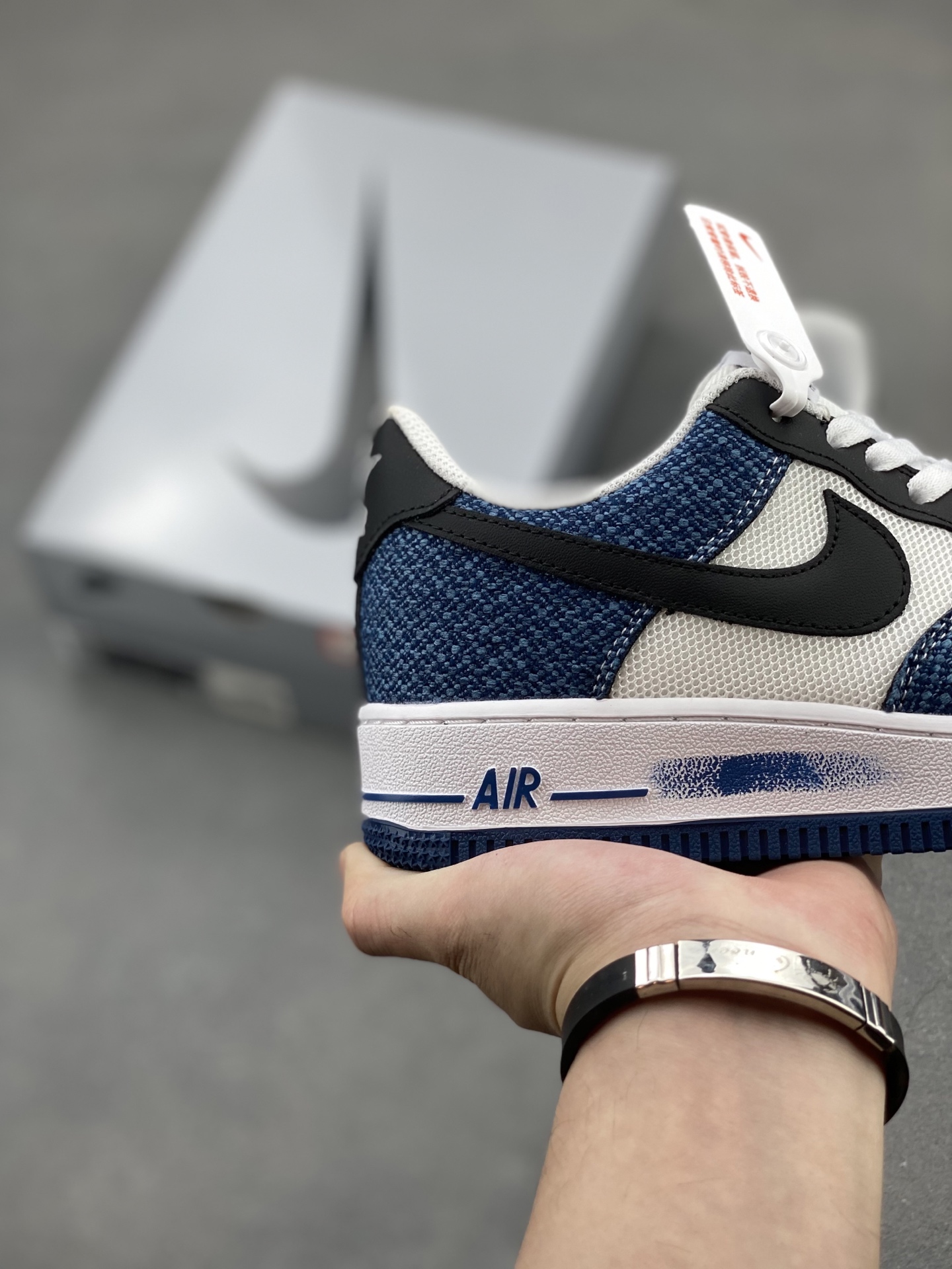 Nike Air Force 1 '07 Low Denim Sneakers Limited Edition - Custom Hardware 6 i1749846074193 5727 0 4