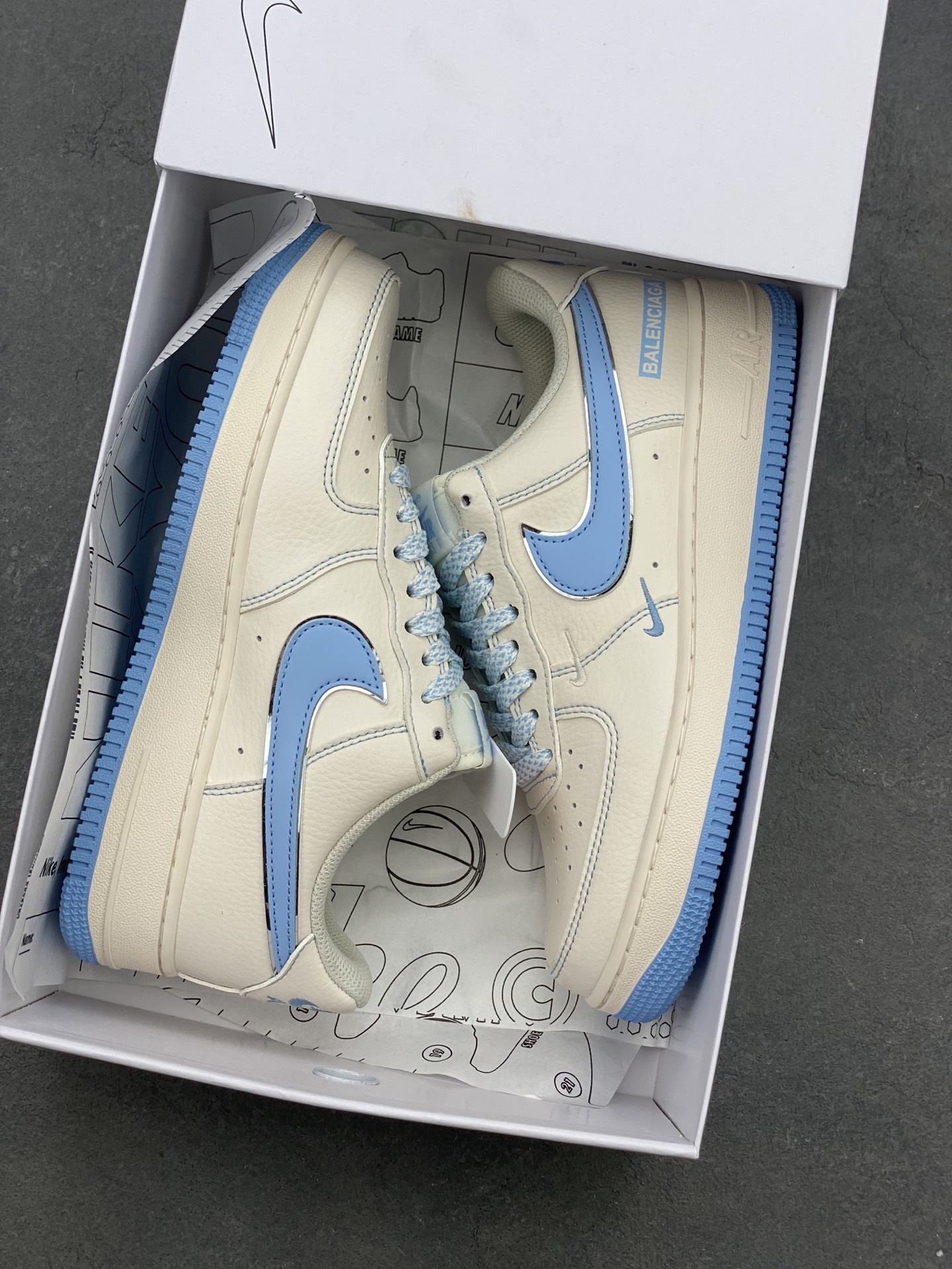 Nike Air Force 1 '07 Low Balenciaga Edition Sneakers - Limited Release 10 i1750016276568 5415 0 8