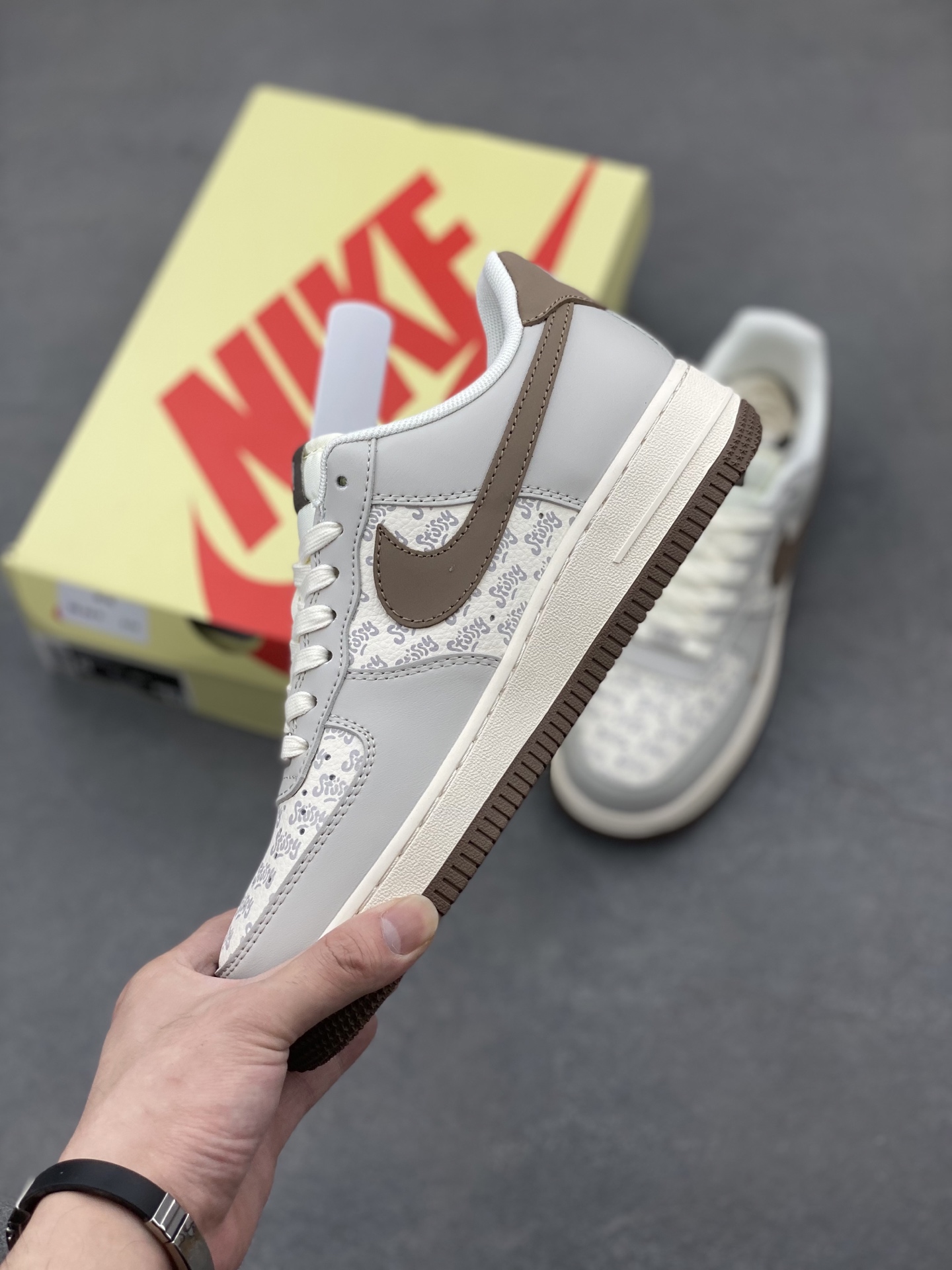 Nike Air Force 1 '07 Low Stussy Fossil Stone, Limited Edition 4 i1750016390636 1623 0 2