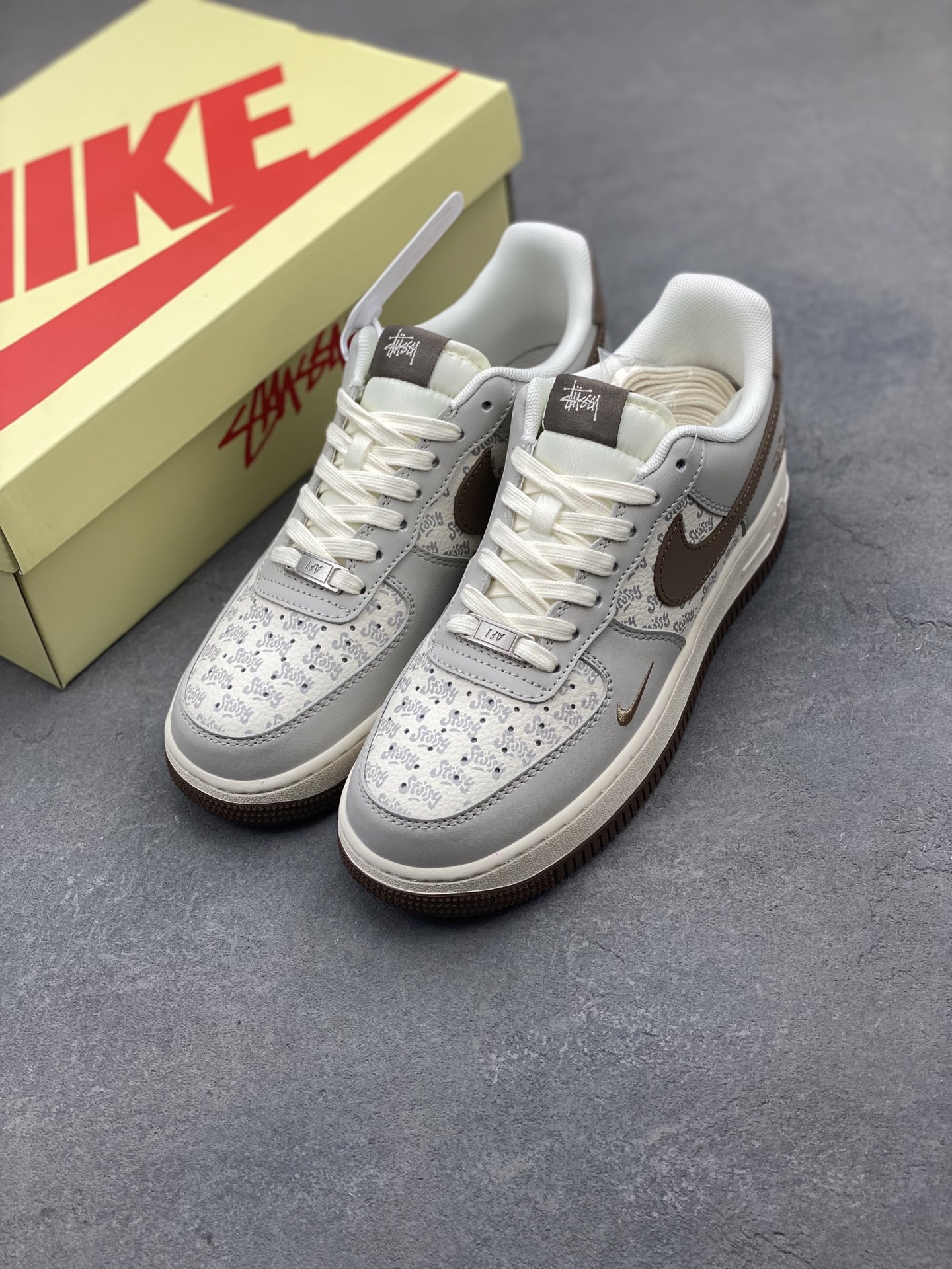 Nike Air Force 1 '07 Low Stussy Fossil Stone, Limited Edition 9 i1750016392462 6114 0 7