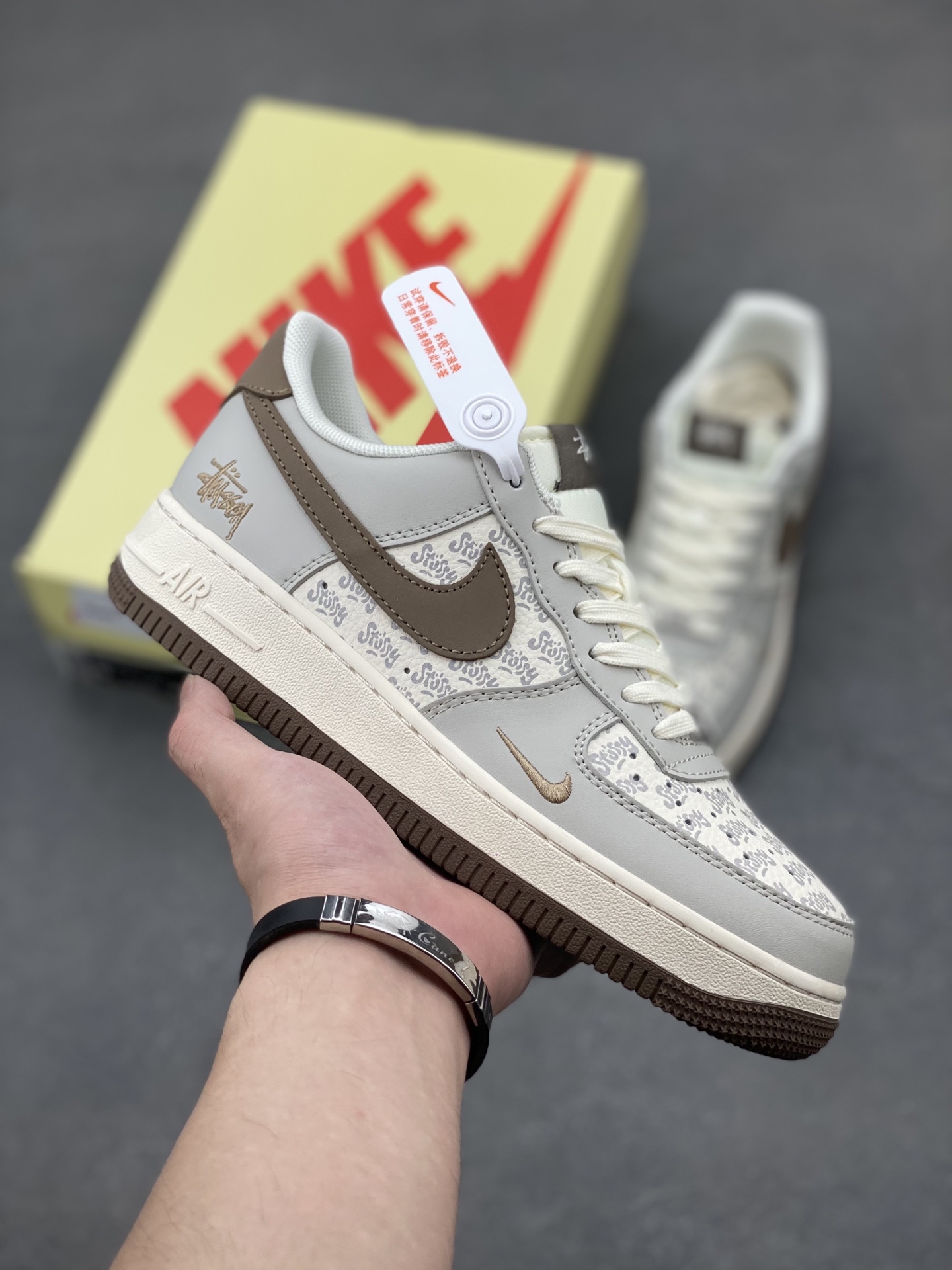 Nike Air Force 1 '07 Low Stussy Fossil Stone, Limited Edition 2 i1750016394078 5840 0 0