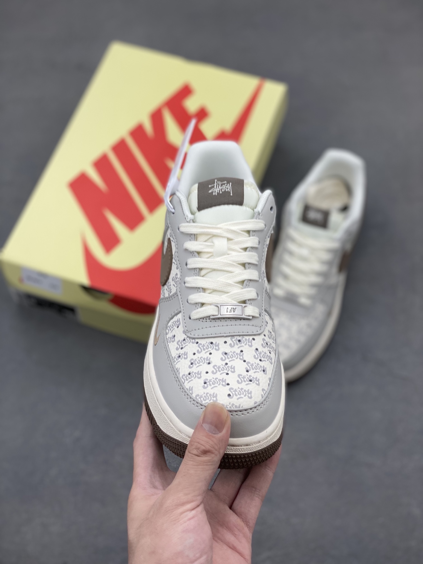 Nike Air Force 1 '07 Low Stussy Fossil Stone, Limited Edition 3 i1750016400279 6814 0 1