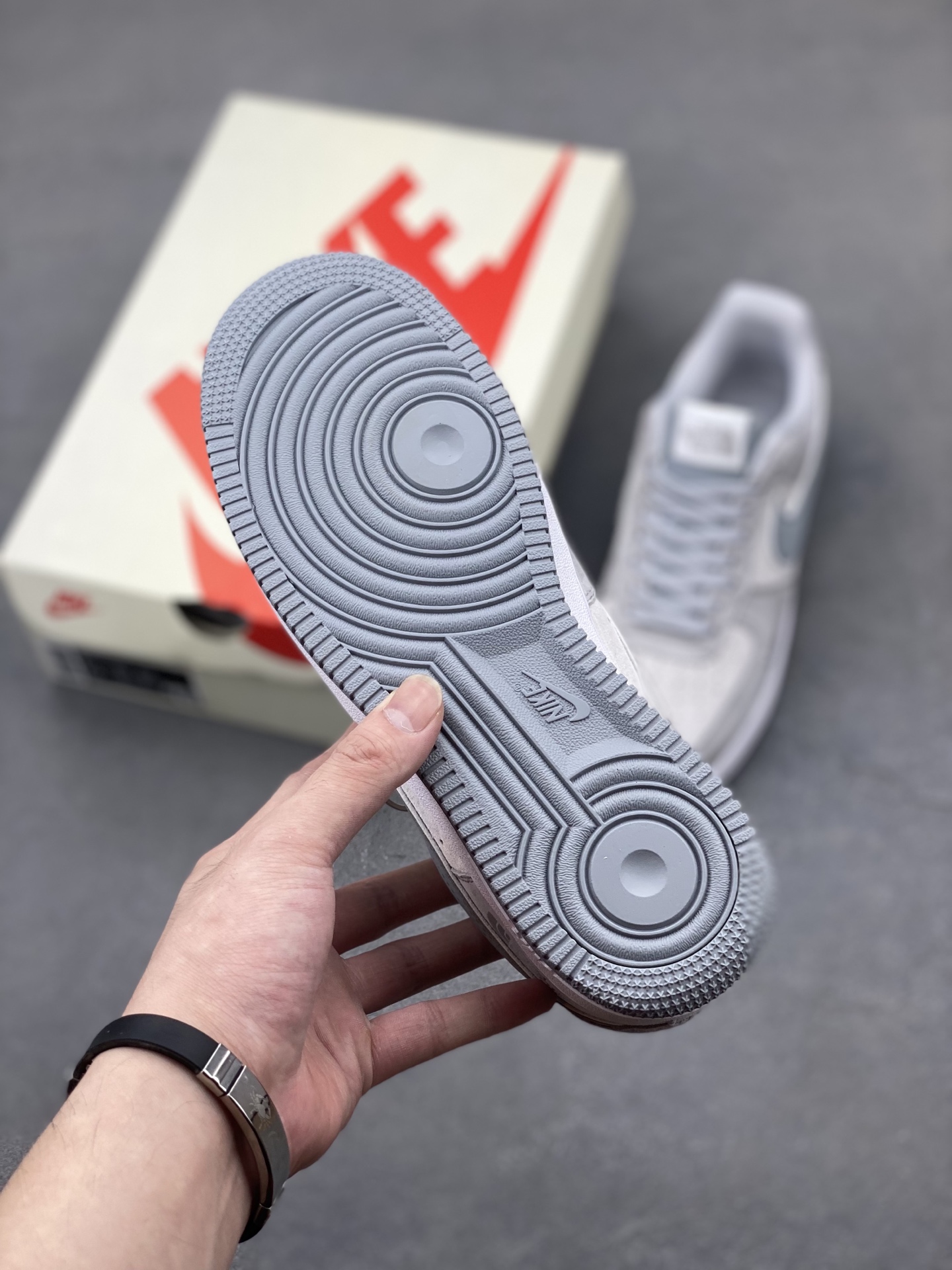 Nike Air Force 1 '07 Low Gray Suede Sneakers - The North Face Limited Edition 7 i1750016491007 5833 0 5