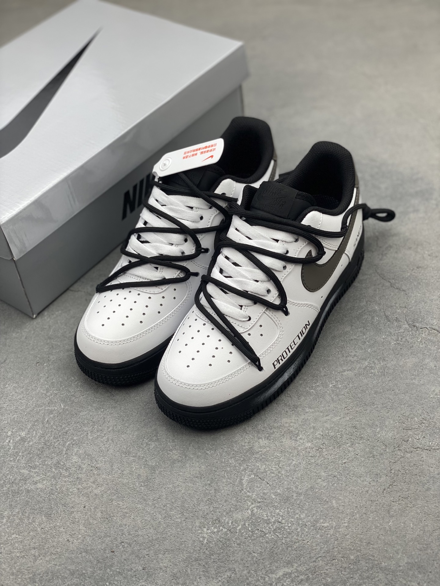 Nike Air Force 1 '07 Low White/Grey Sneakers Limited Edition - All Sizes 9 i1750103997777 8568 0 7