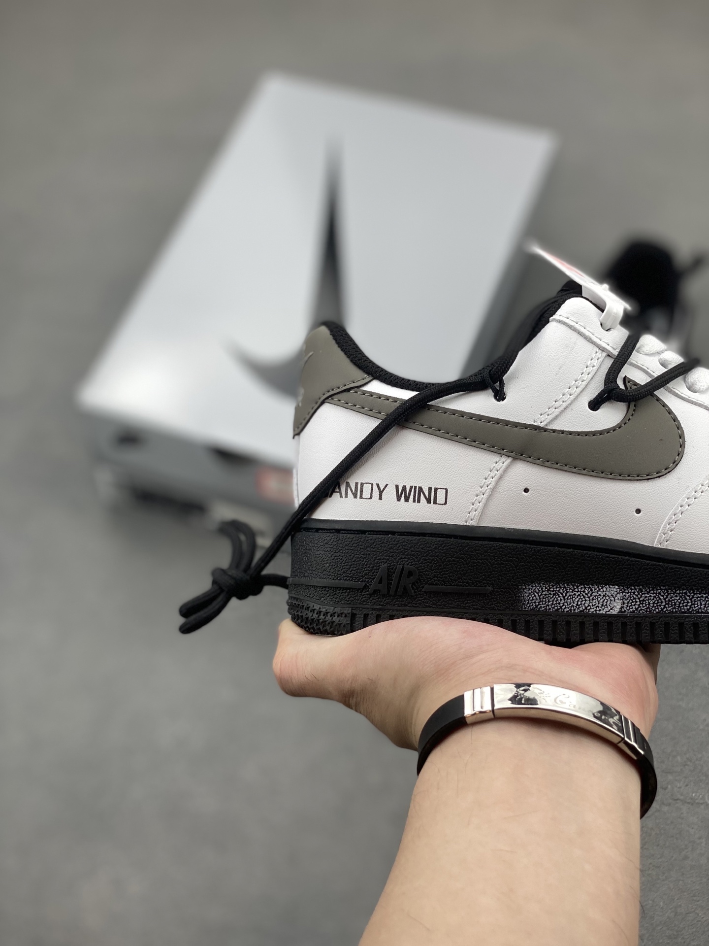 Nike Air Force 1 '07 Low White/Grey Sneakers Limited Edition - All Sizes 6 i1750103997785 4053 0 4