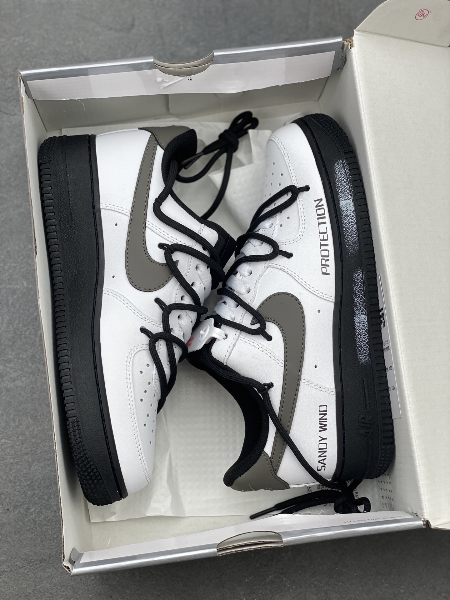 Nike Air Force 1 '07 Low White/Grey Sneakers Limited Edition - All Sizes 10 i1750104000898 1909 0 8