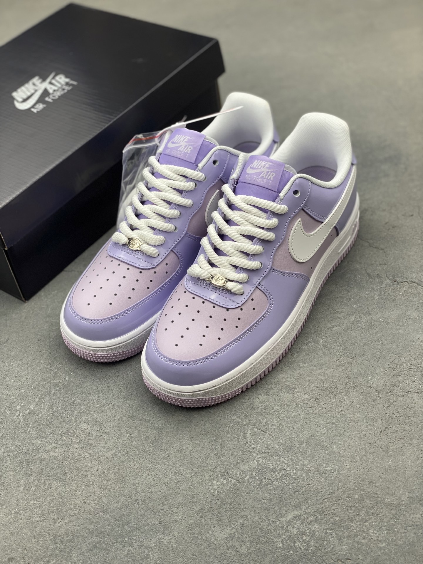 Nike Air Force 1 '07 Low Purple Sneakers Designer Athletic Shoes 9 i1750190117325 2317 0 7
