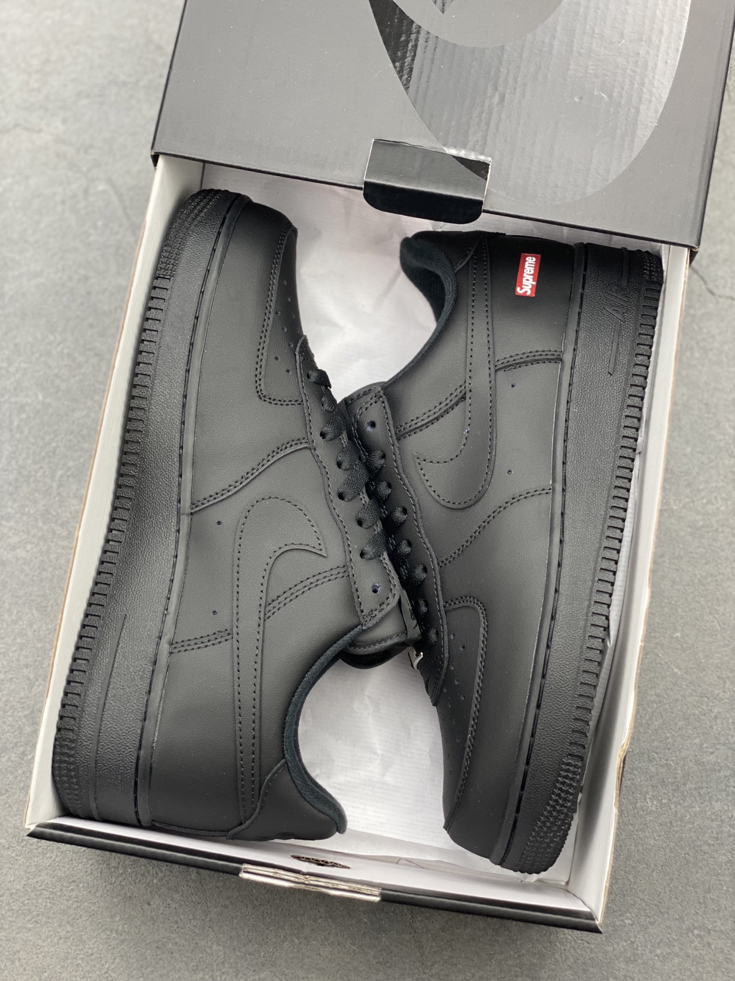 Nike Air Force 1 '07 Low Black Sneaker - Supreme Edition, Limited Release 10 i1750190225542 8066 0 8
