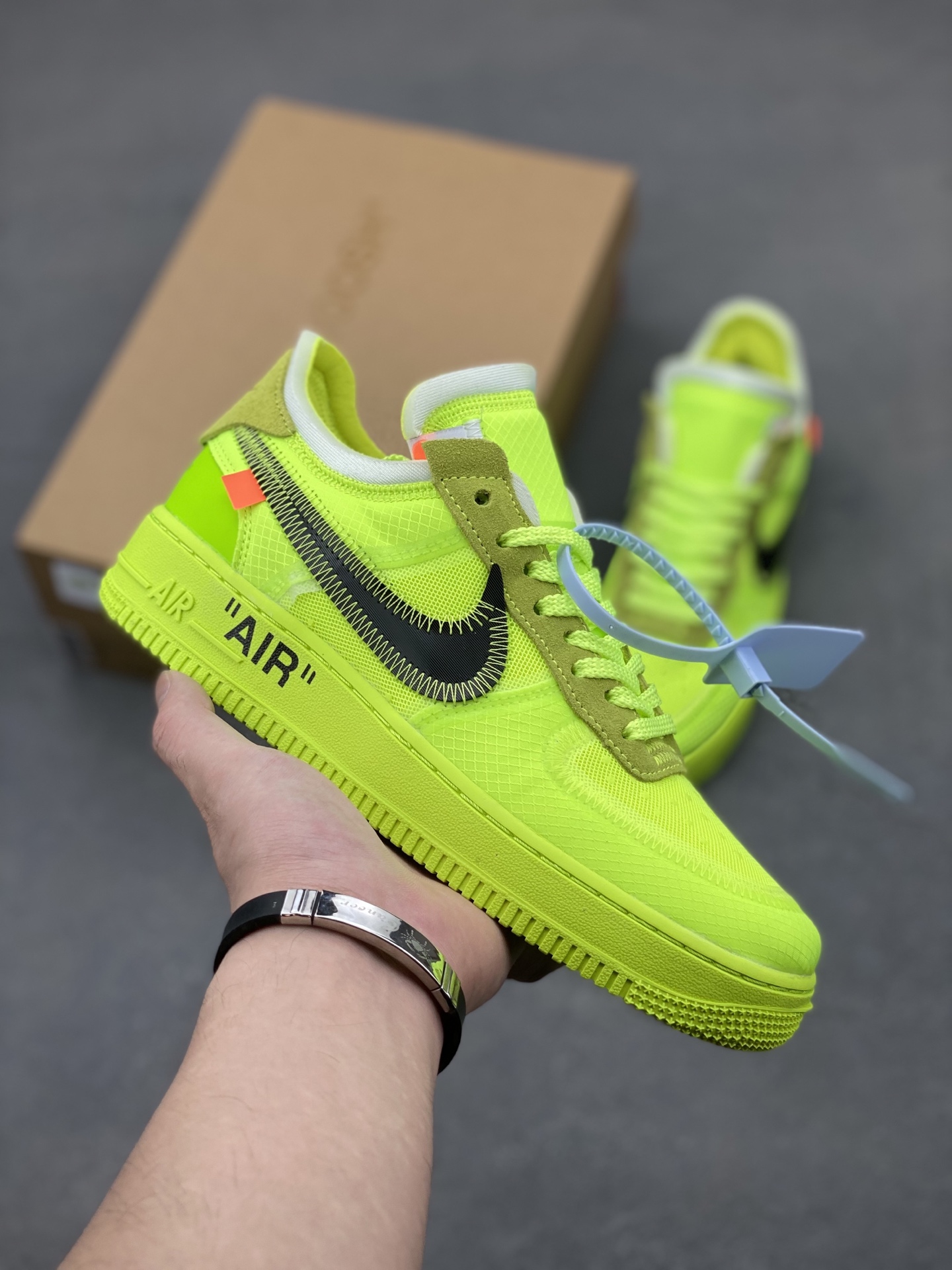 Nike Air Force 1 Low Off-White Volt Sneakers AO4606-700 2 i1750190485900 1103 0 0