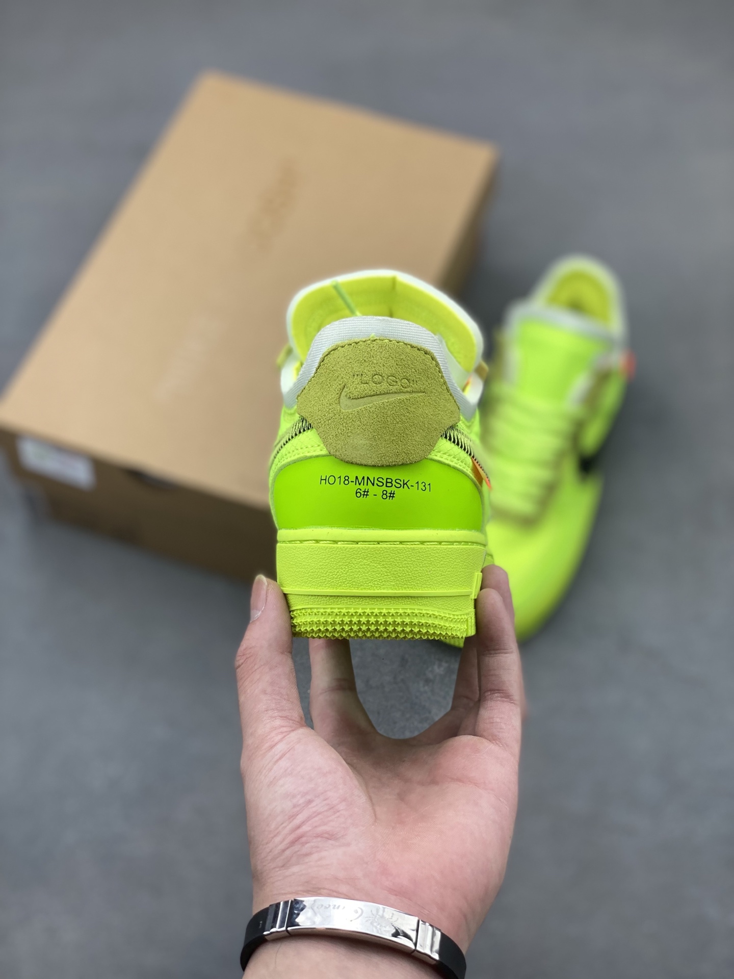 Nike Air Force 1 Low Off-White Volt Sneakers AO4606-700 5 i1750190485983 3247 0 3