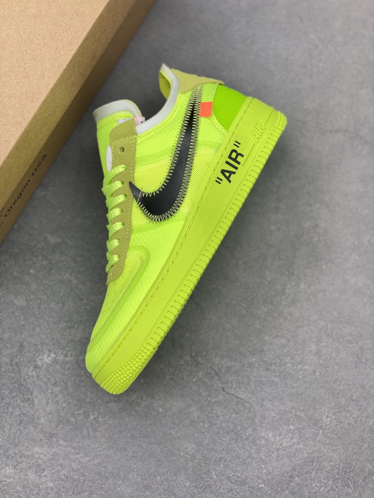 Nike Air Force 1 Low Off-White Volt Sneakers AO4606-700 8 i1750190492001 5035 0 6