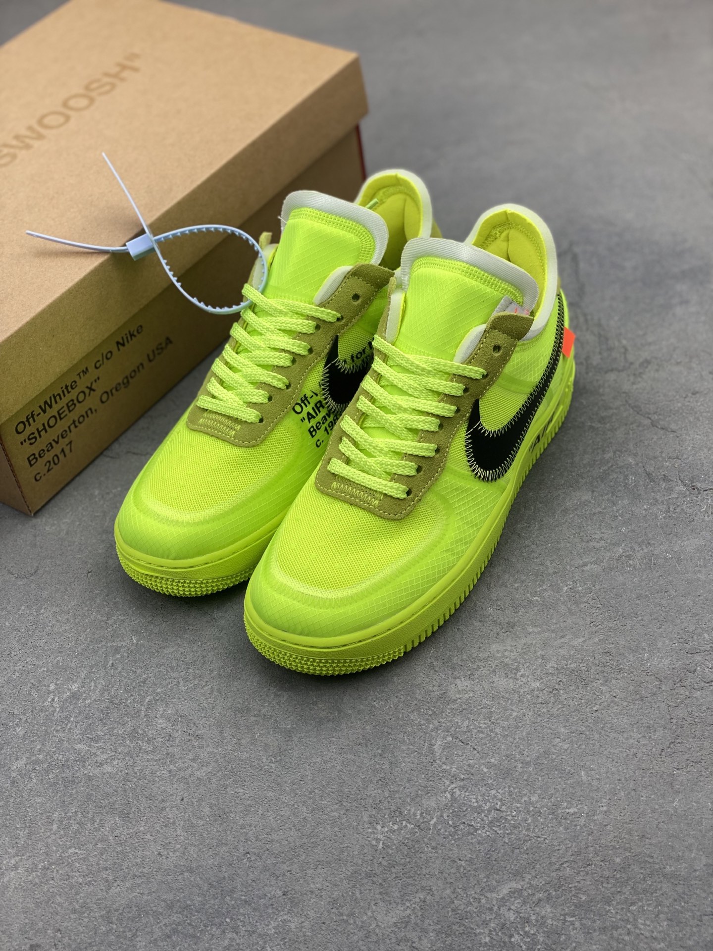 Nike Air Force 1 Low Off-White Volt Sneakers AO4606-700 9 i1750190492026 96 0 7