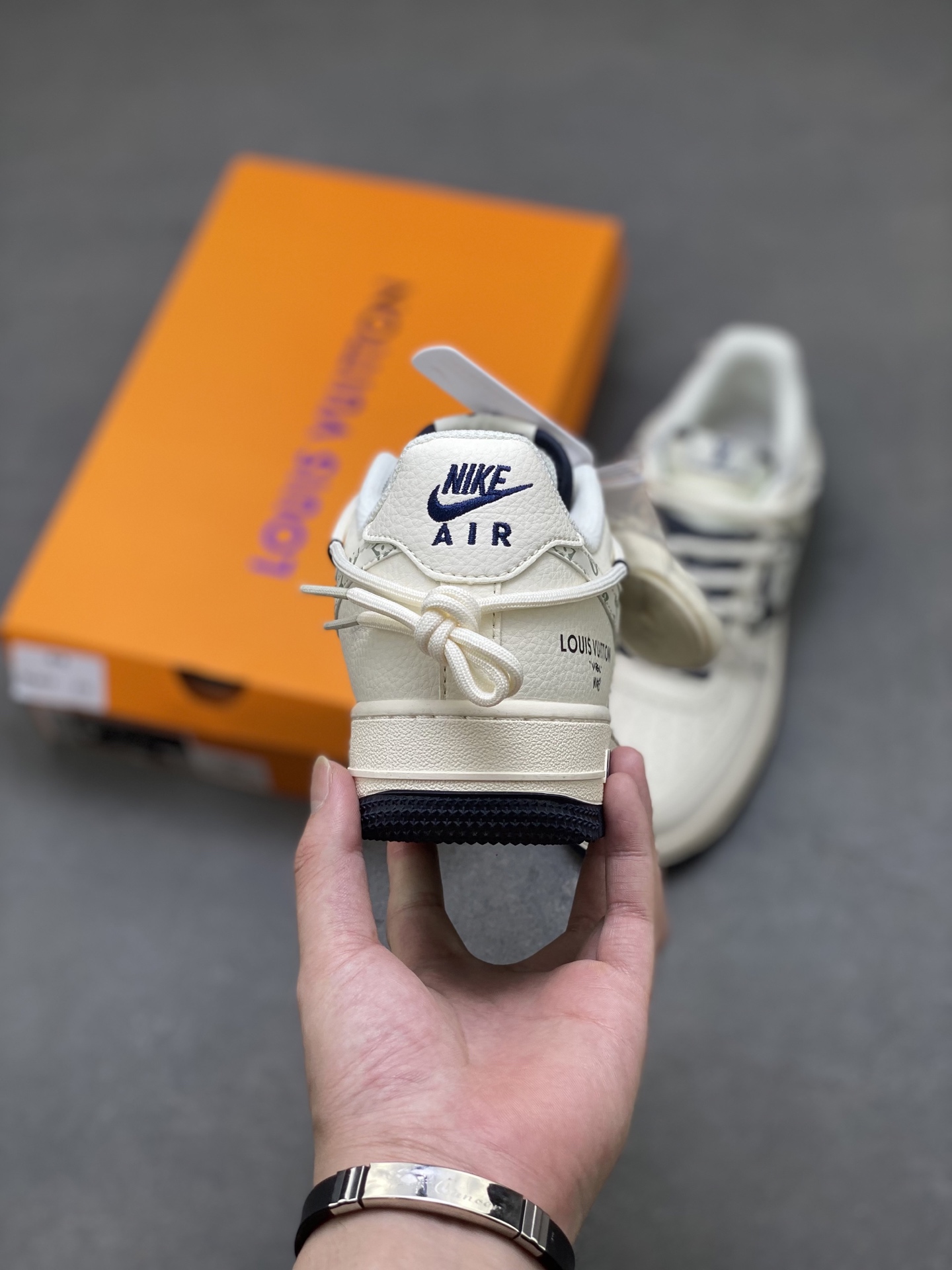 Louis Vuitton x Nike Air Force 1 Low Custom Sneakers - Limited Edition 5 i1750263224064 179 0 3
