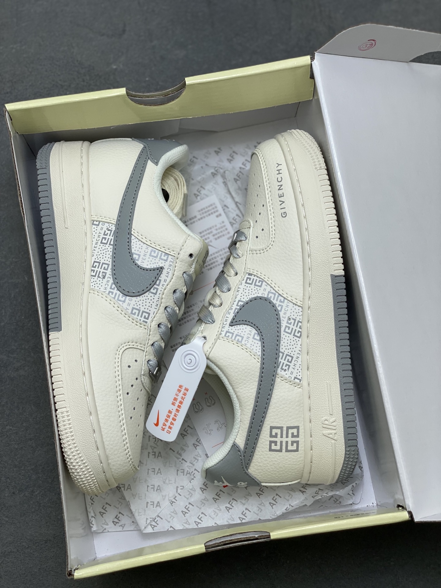 Nike Air Force 1 '07 Low x Givenchy Custom Sneakers - Limited Edition 10 i1750450921633 2948 0 8