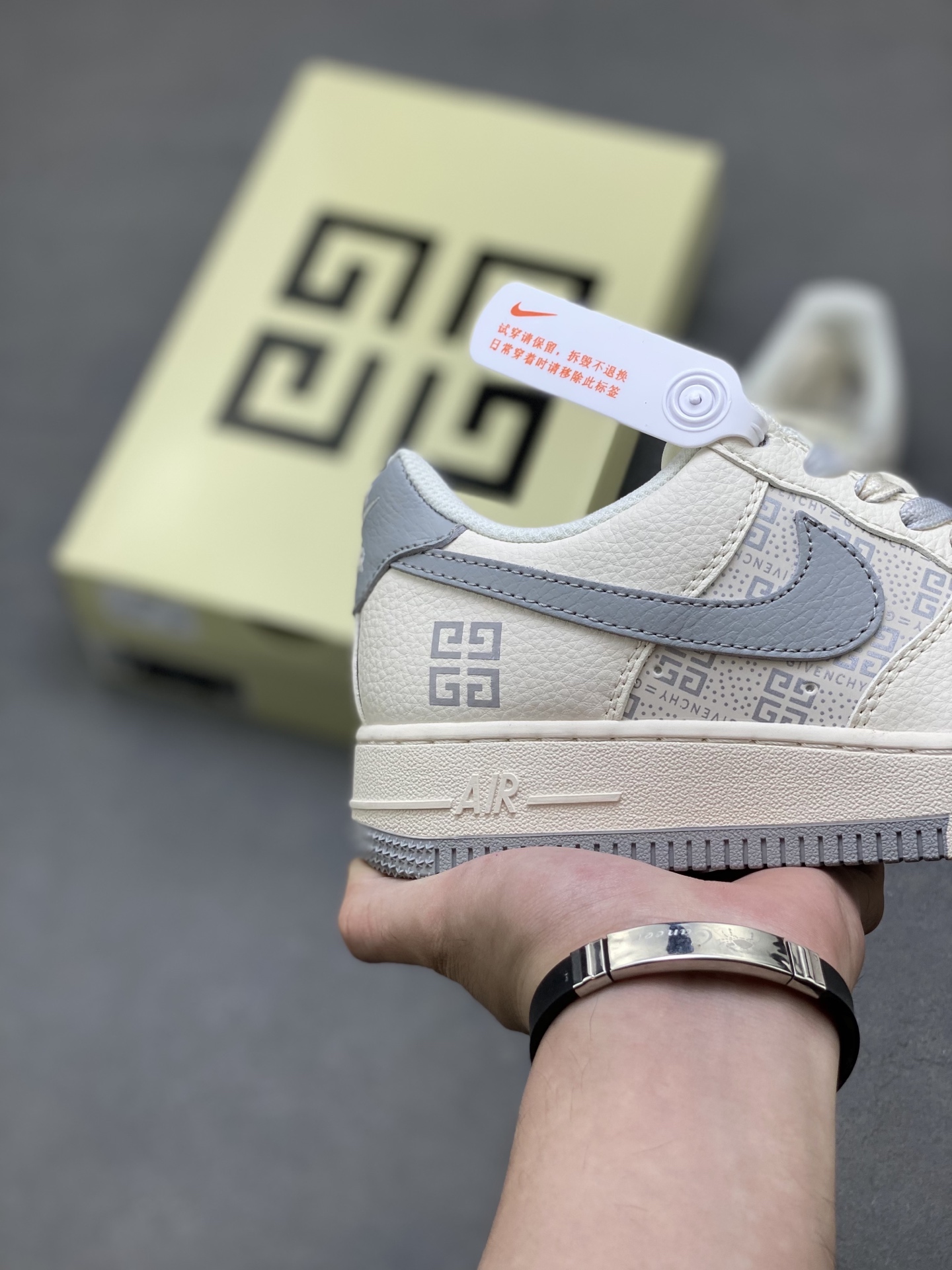 Nike Air Force 1 '07 Low x Givenchy Custom Sneakers - Limited Edition 6 i1750450931771 458 0 4
