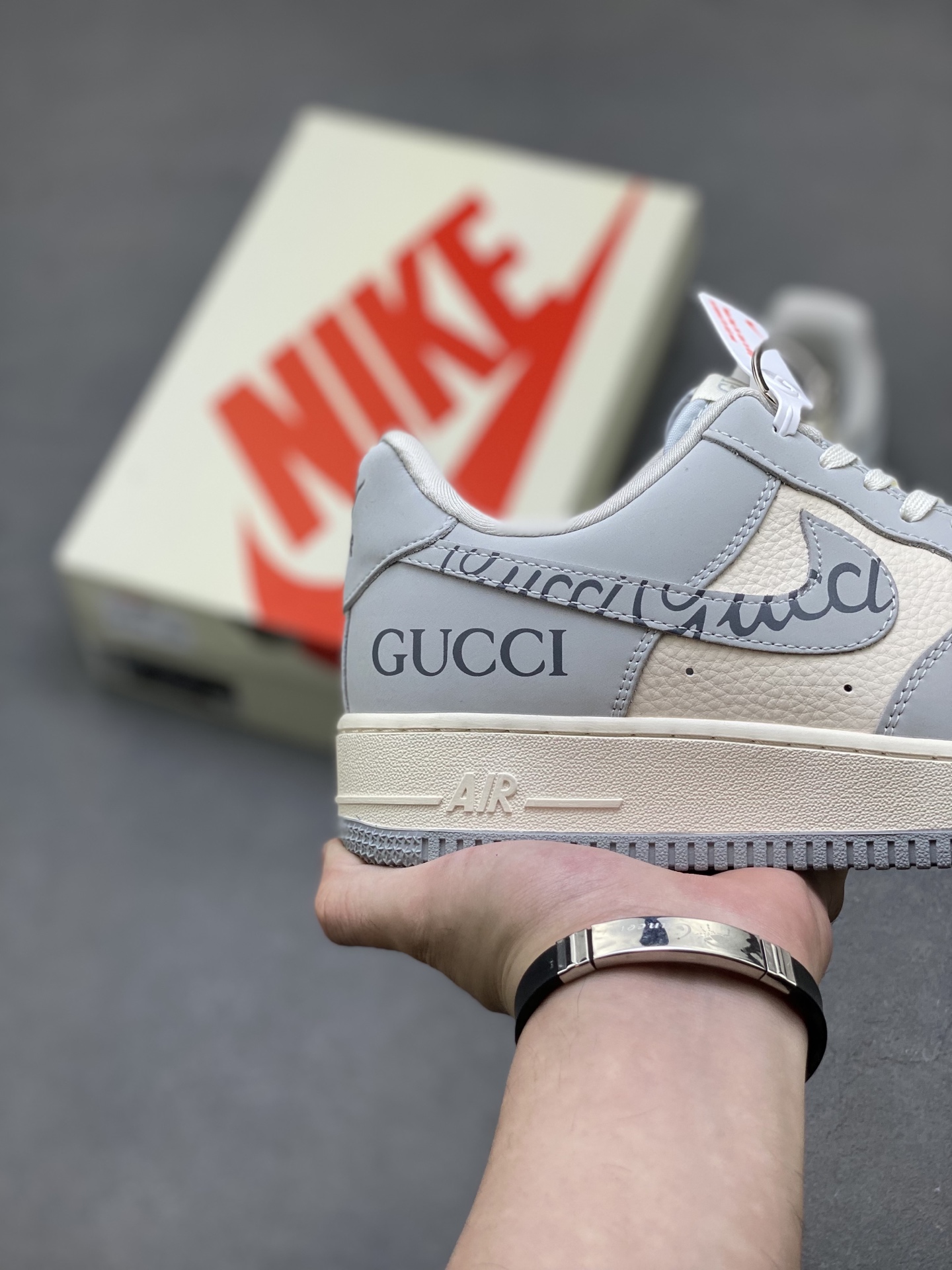 Nike Air Force 1 '07 Low Gucci Custom Sneakers Limited Edition 6 i1750450963726 5563 0 4