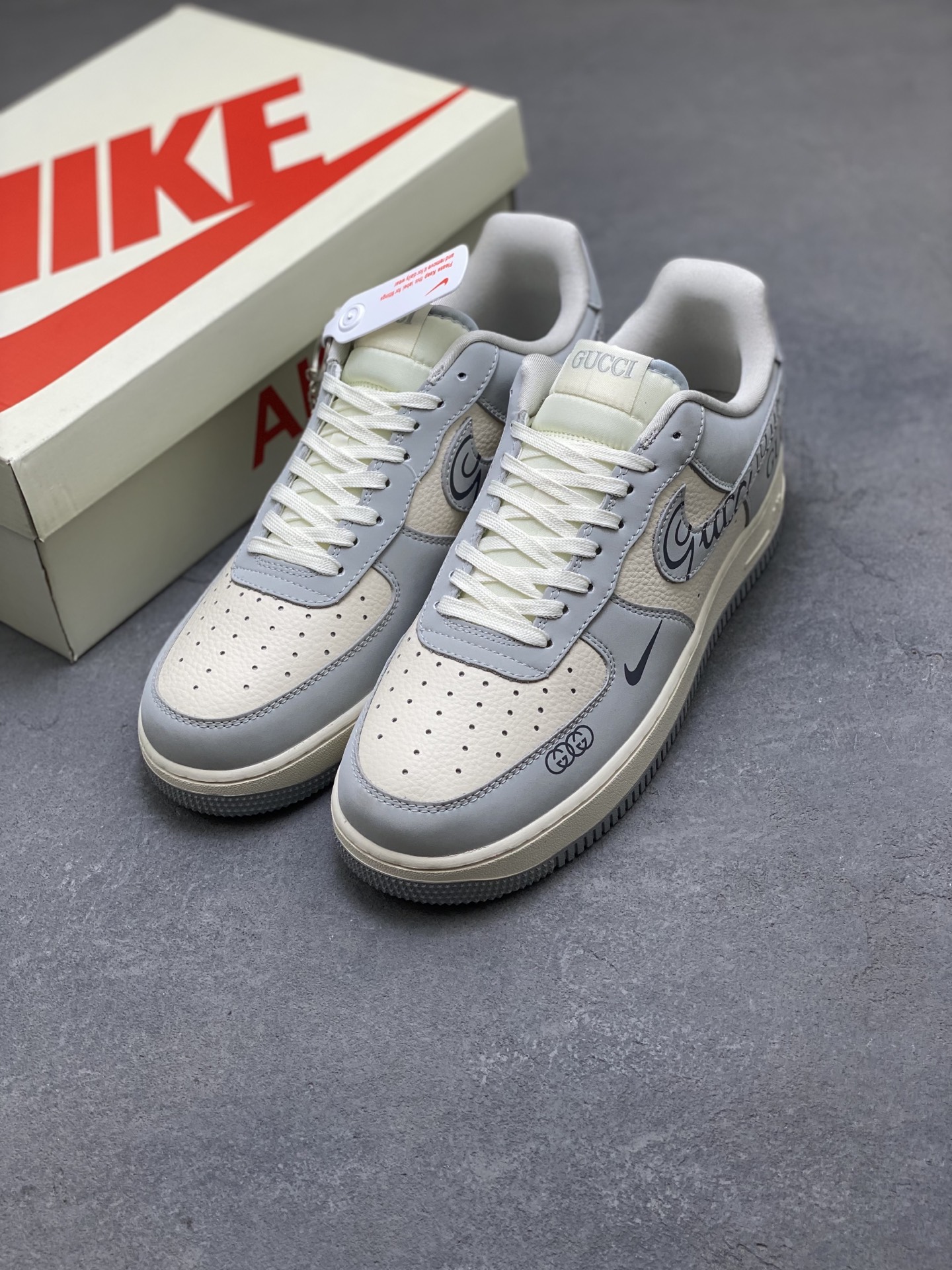 Nike Air Force 1 '07 Low Gucci Custom Sneakers Limited Edition 9 i1750450963816 104 0 7