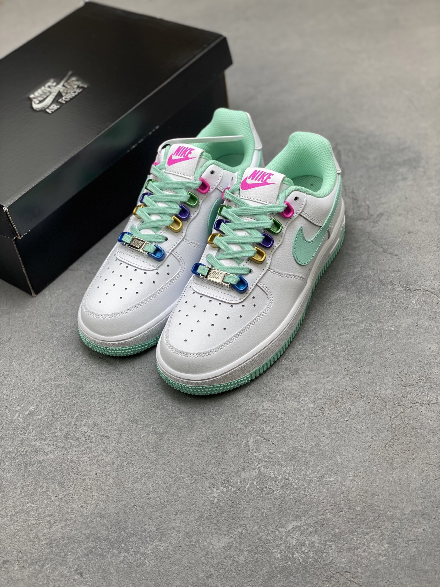 Nike Air Force 1 '07 Low White Mint Foam Casual Shoes DH7561-107 9 i1750526078078 8897 0 7