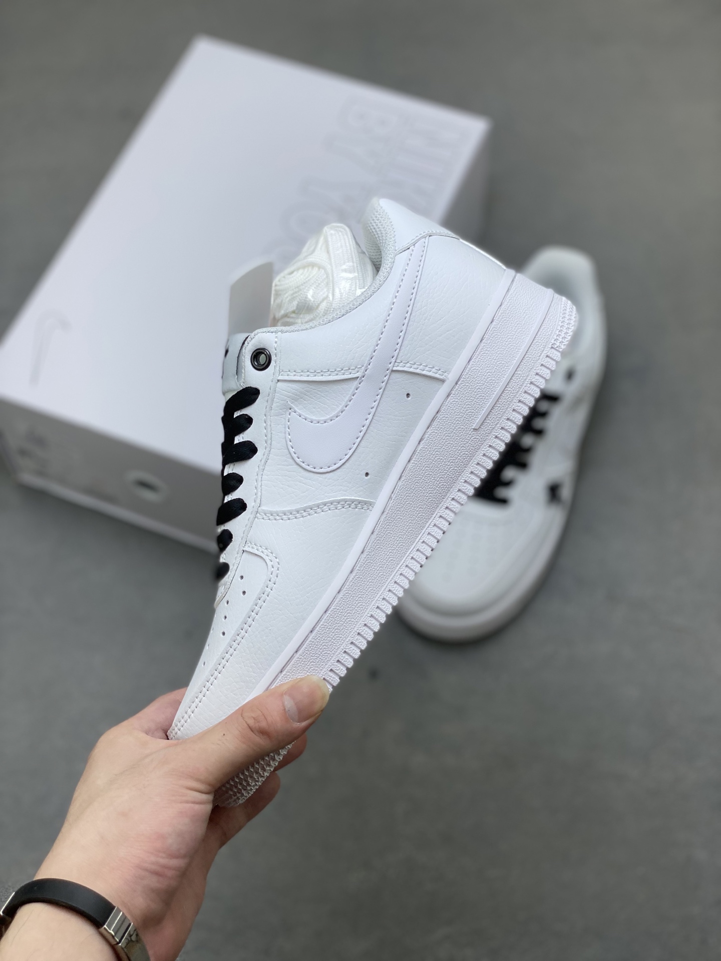 Nike Air Force 1 '07 Low White/Black Cross Sneakers CW2288-111 Limited Edition 4 i1750701898181 3029 0 2