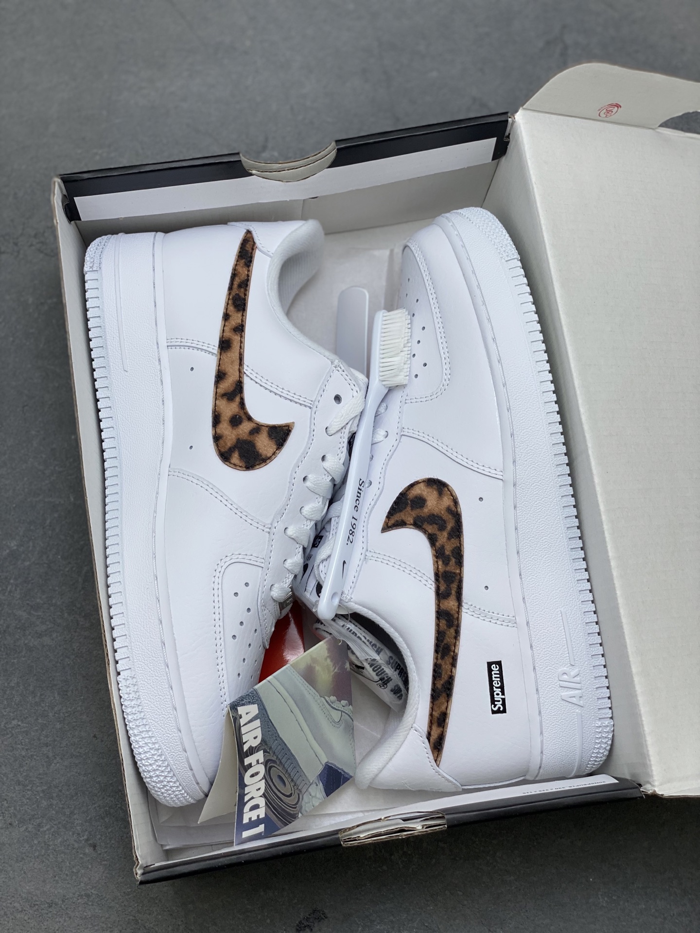 Nike Air Force 1 '07 Low White Leopard Print Sneakers - Limited Edition 10 i1750701941595 2124 0 8