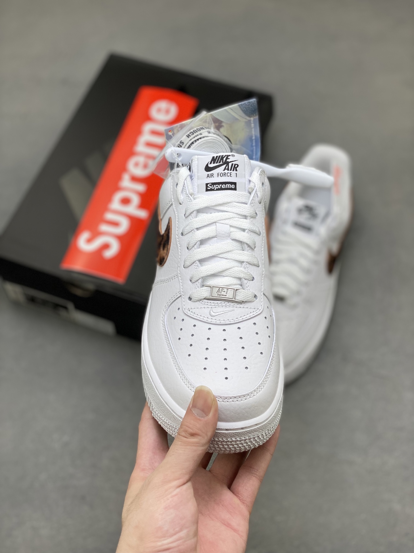 Nike Air Force 1 '07 Low White Leopard Print Sneakers - Limited Edition 3 i1750701941635 3391 0 1