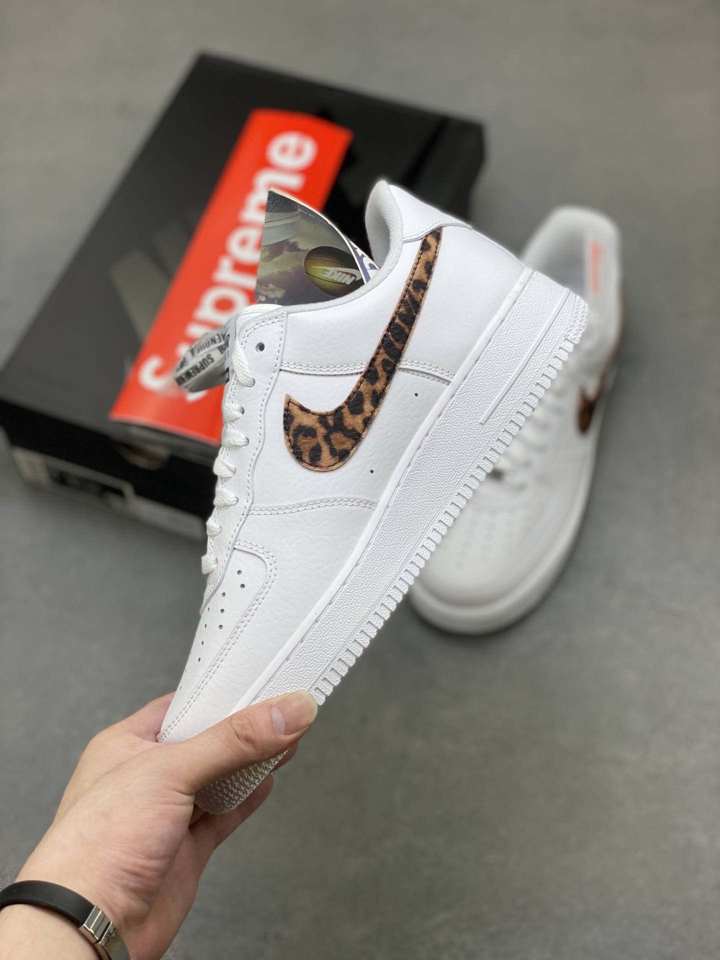 Nike Air Force 1 '07 Low White Leopard Print Sneakers - Limited Edition 4 i1750701943744 5007 0 2