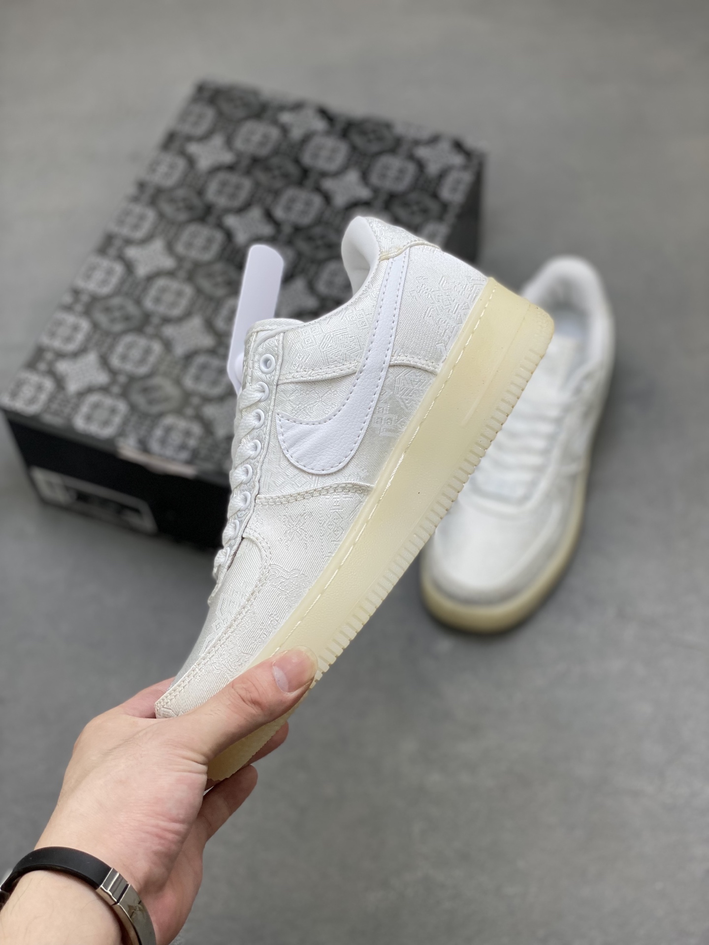 Nike Air Force 1 Low White Honeycomb Cushioning - AO9268-100 4 i1750702442655 8489 0 2