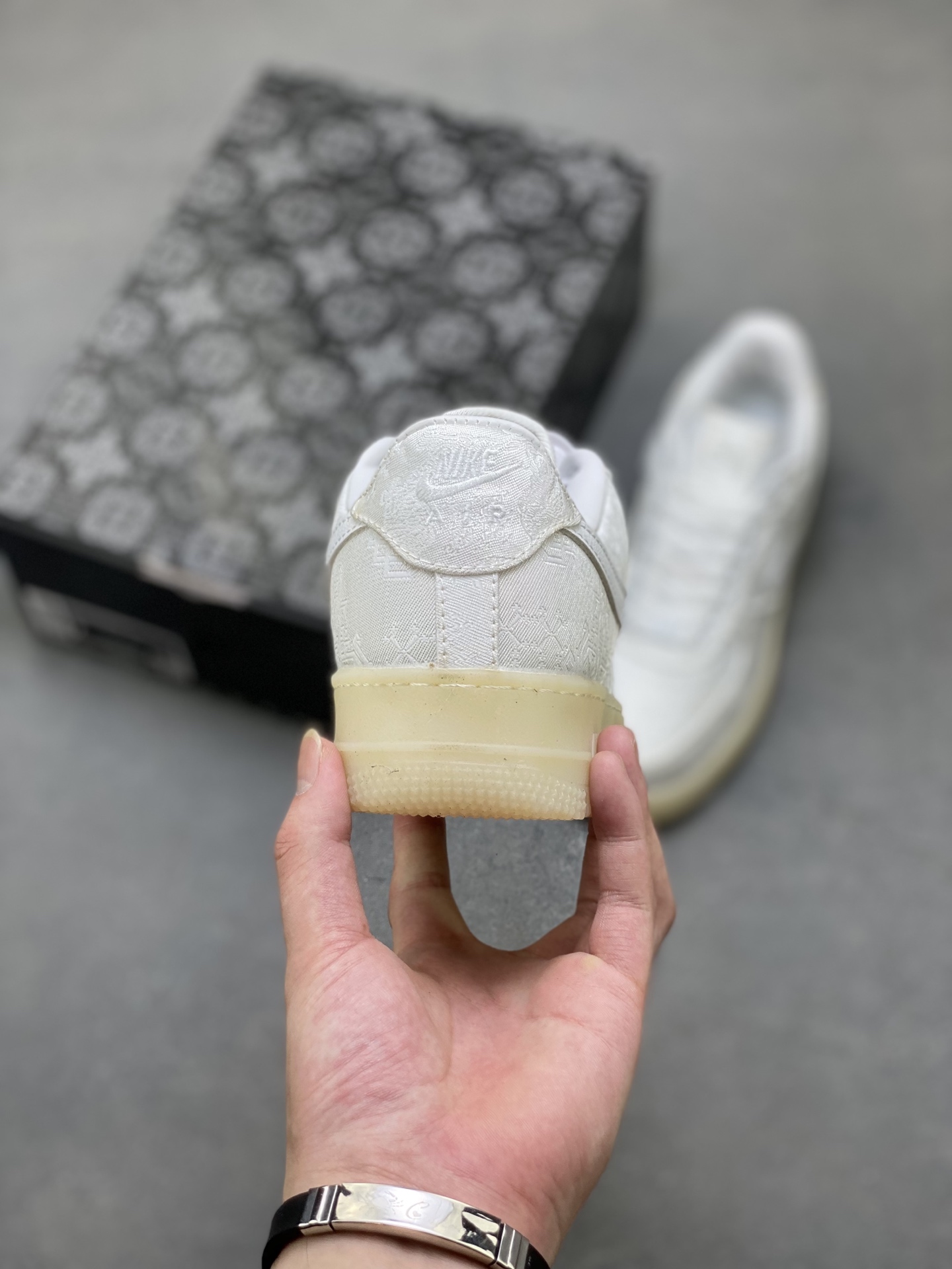 Nike Air Force 1 Low White Honeycomb Cushioning - AO9268-100 5 i1750702442684 4705 0 3