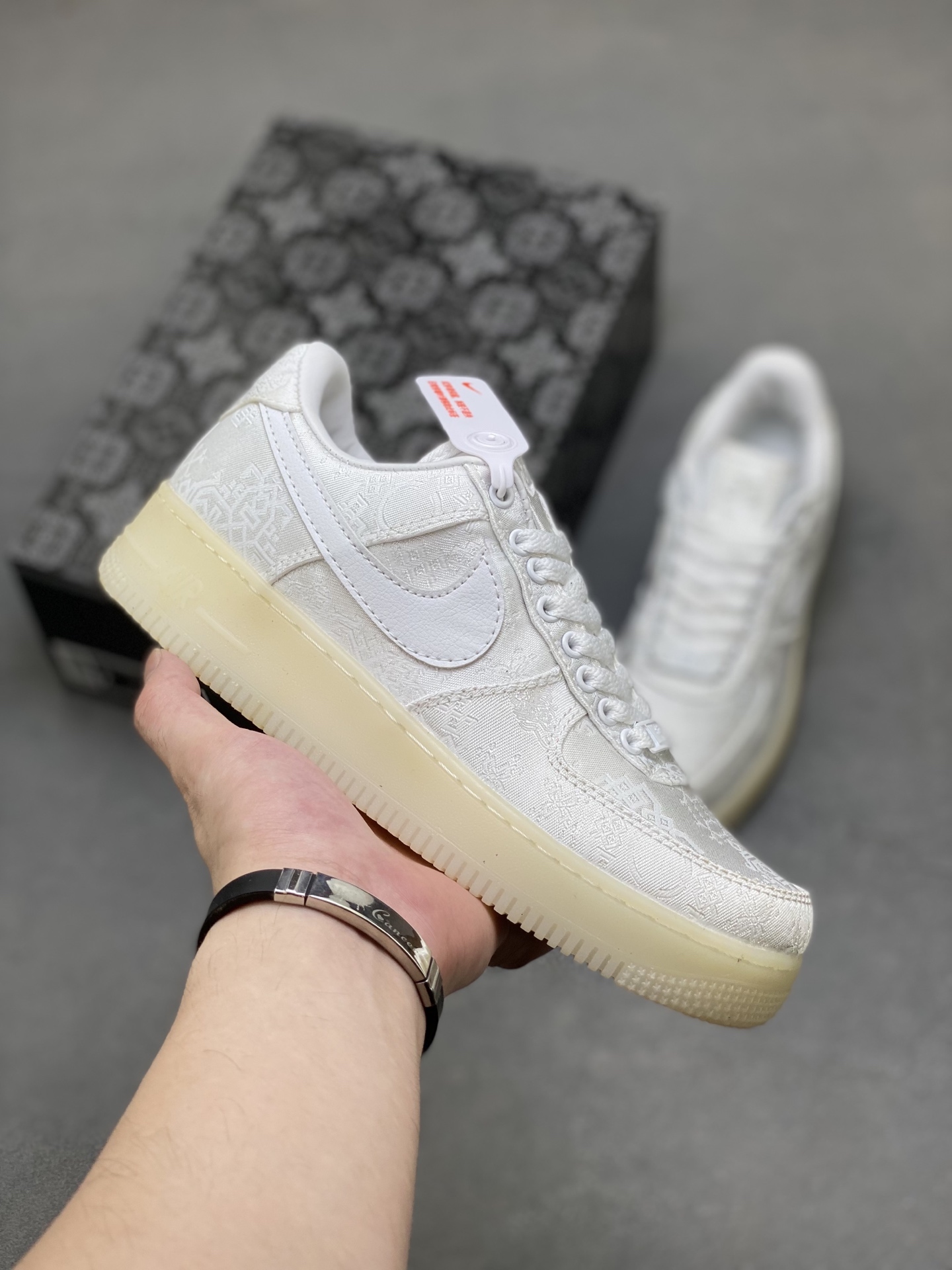 Nike Air Force 1 Low White Honeycomb Cushioning - AO9268-100 2 i1750702442698 2620 0 0