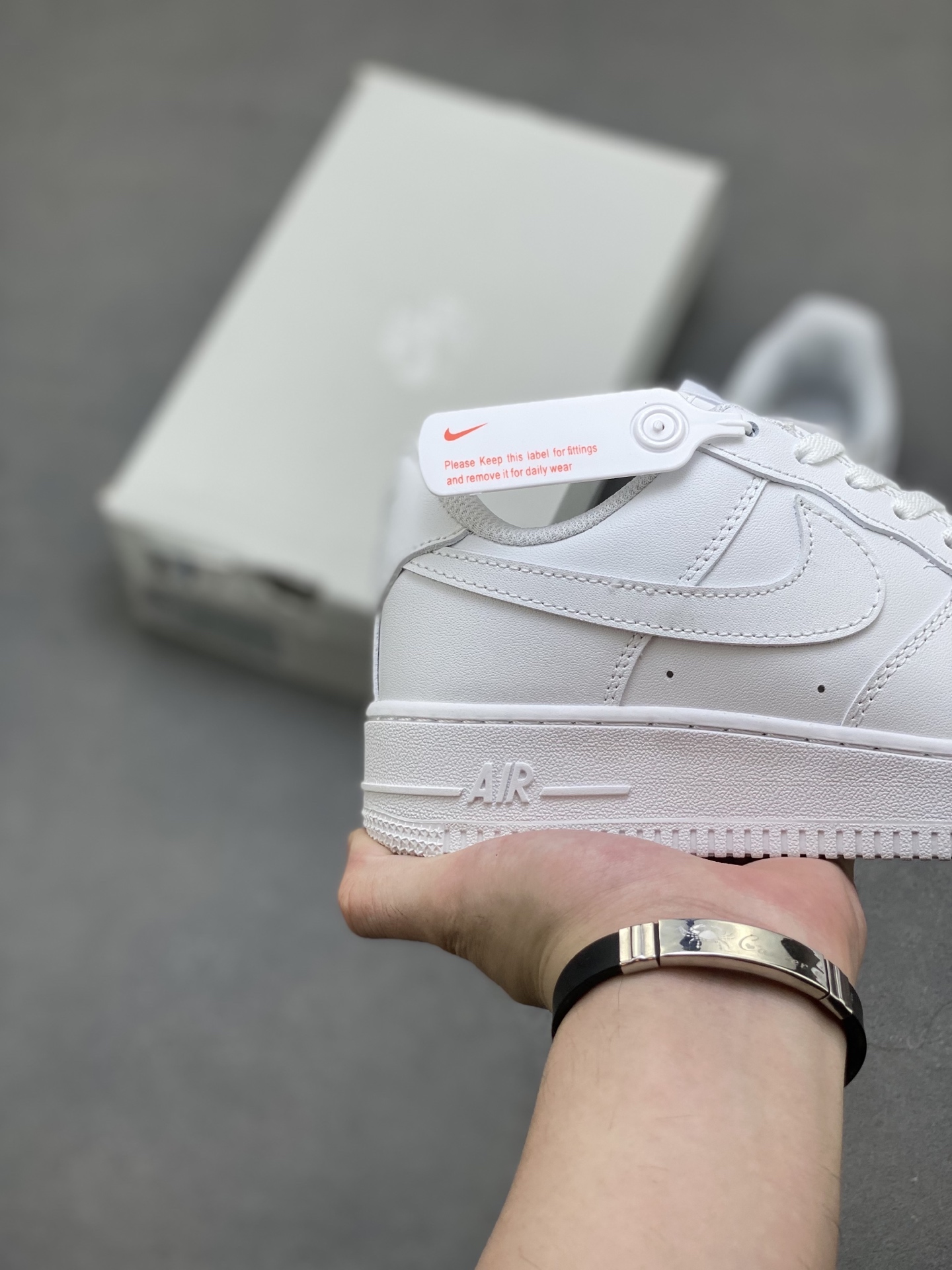 Nike Air Force 1 Mid '07 - Classic White Leather Sneakers, All-Sizes Available 6 i1750702760232 6011 0 4